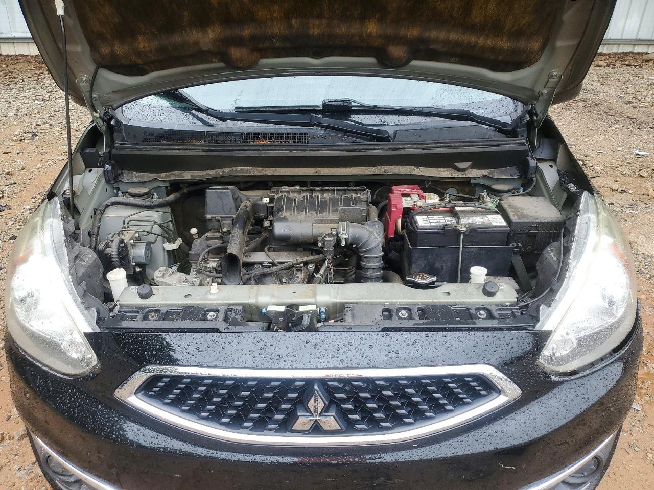 2017 Mitsubishi Mirage Es Black vin: ML32A3HJ6HH011007