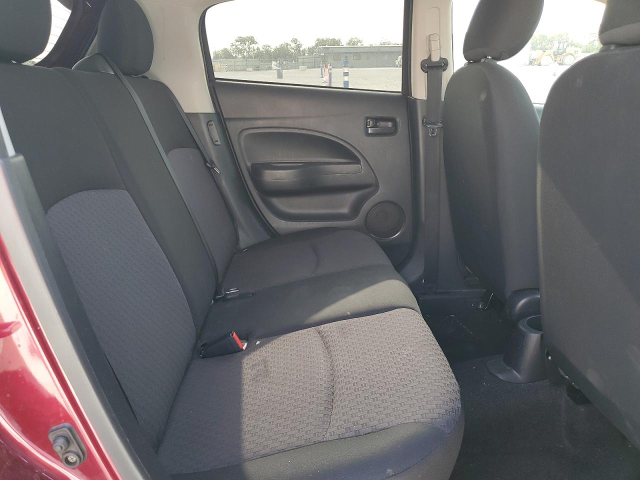 2018 Mitsubishi Mirage Es Темно-бордовый vin: ML32A3HJ6JH001647