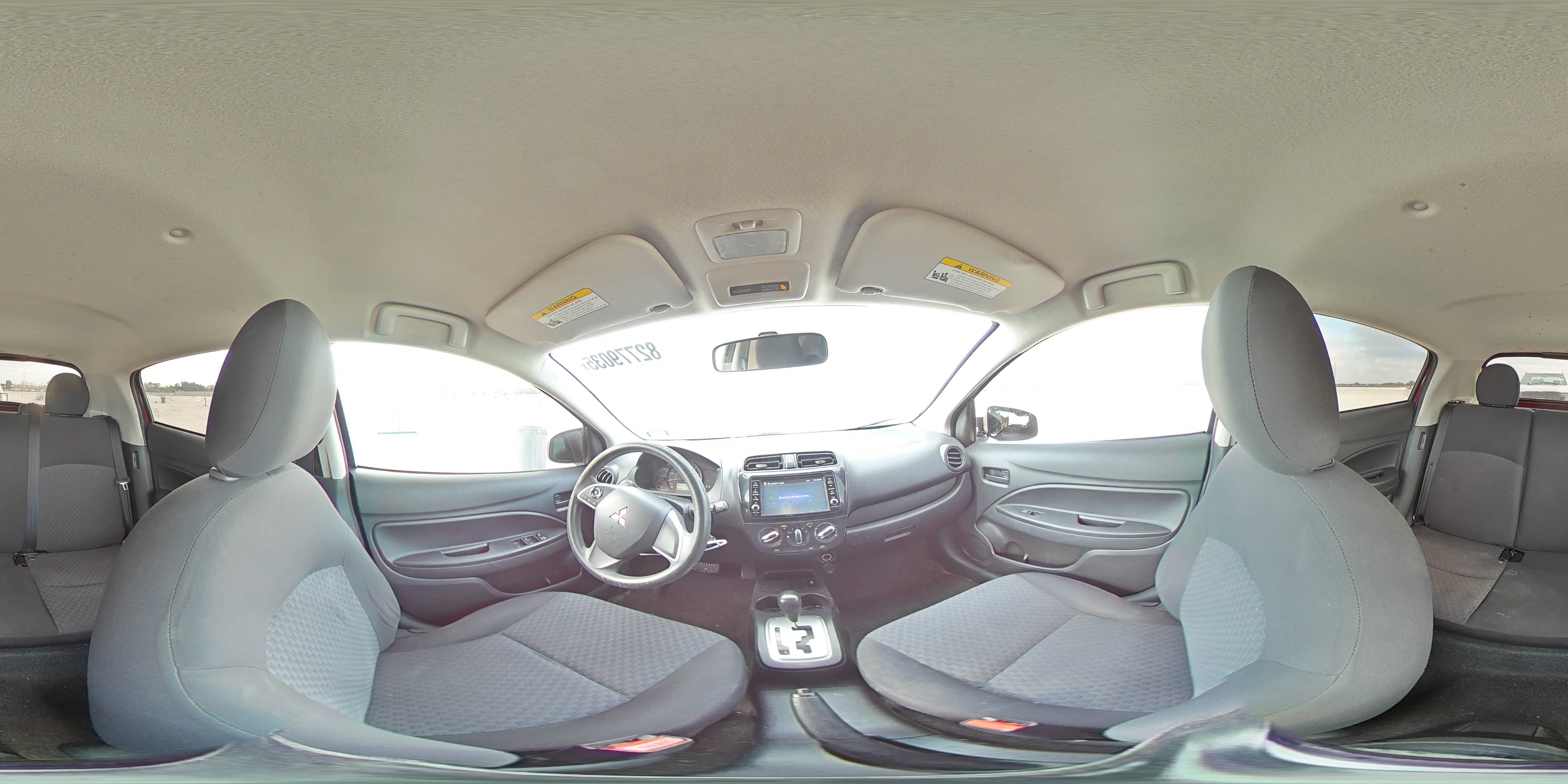 2018 Mitsubishi Mirage Es Темно-бордовый vin: ML32A3HJ6JH001647