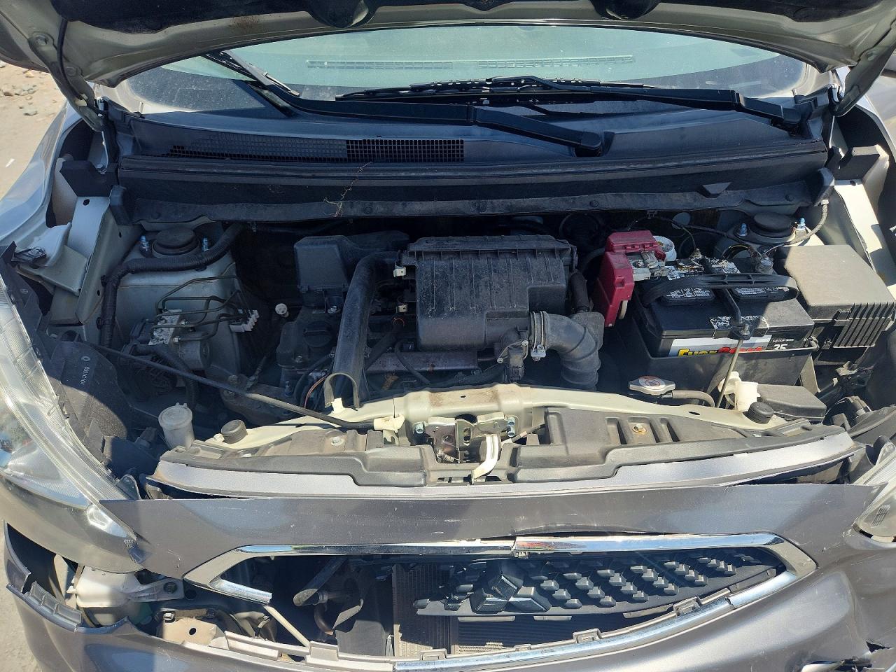 2019 Mitsubishi Mirage Es Серый vin: ML32A3HJ6KH016330