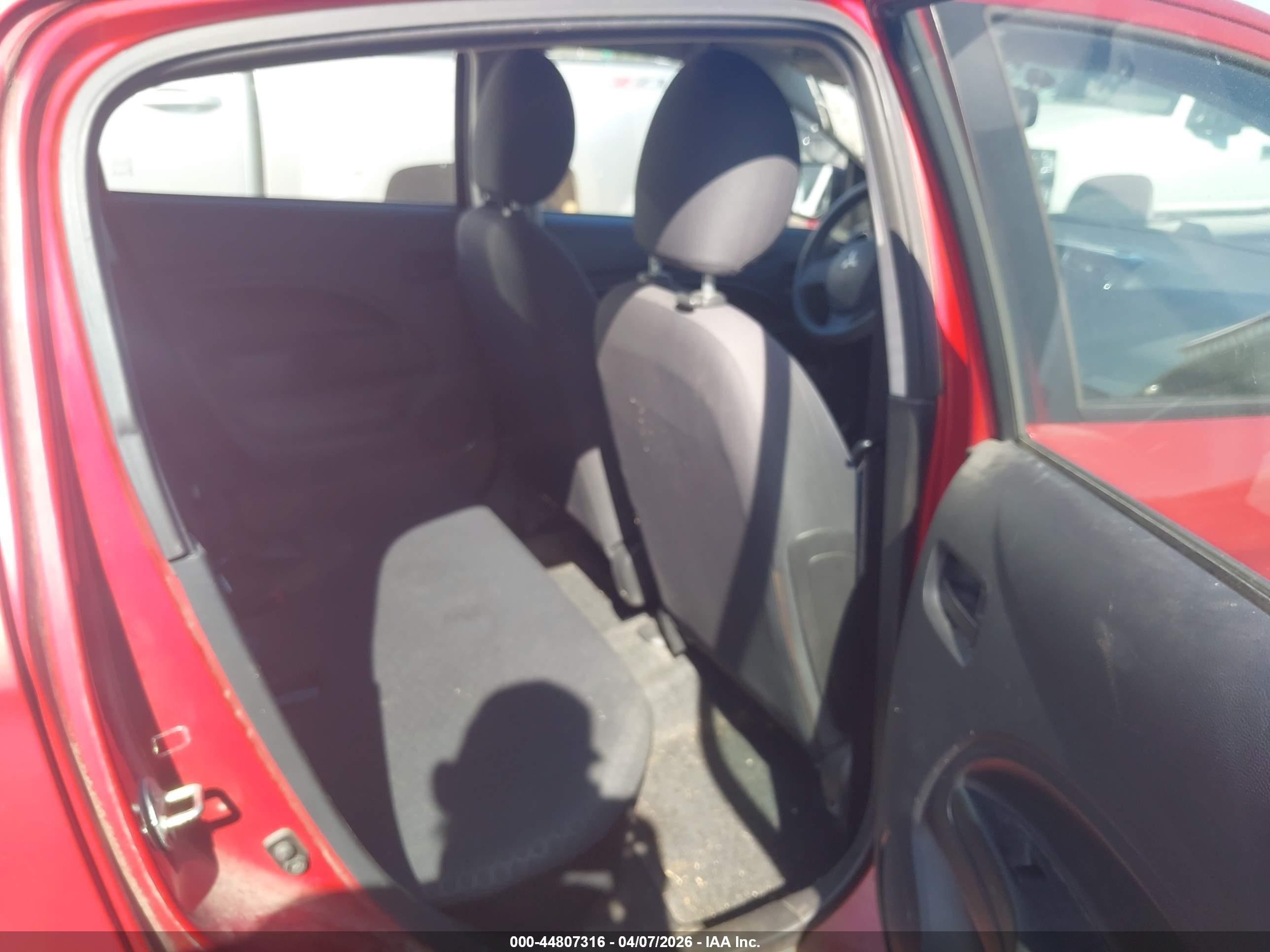 2014 Mitsubishi Mirage De Red vin: ML32A3HJ7EH026062