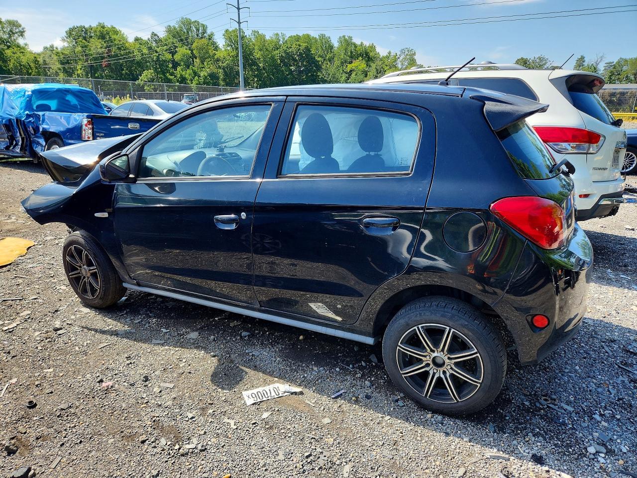2015 Mitsubishi Mirage De Black vin: ML32A3HJ7FH007495