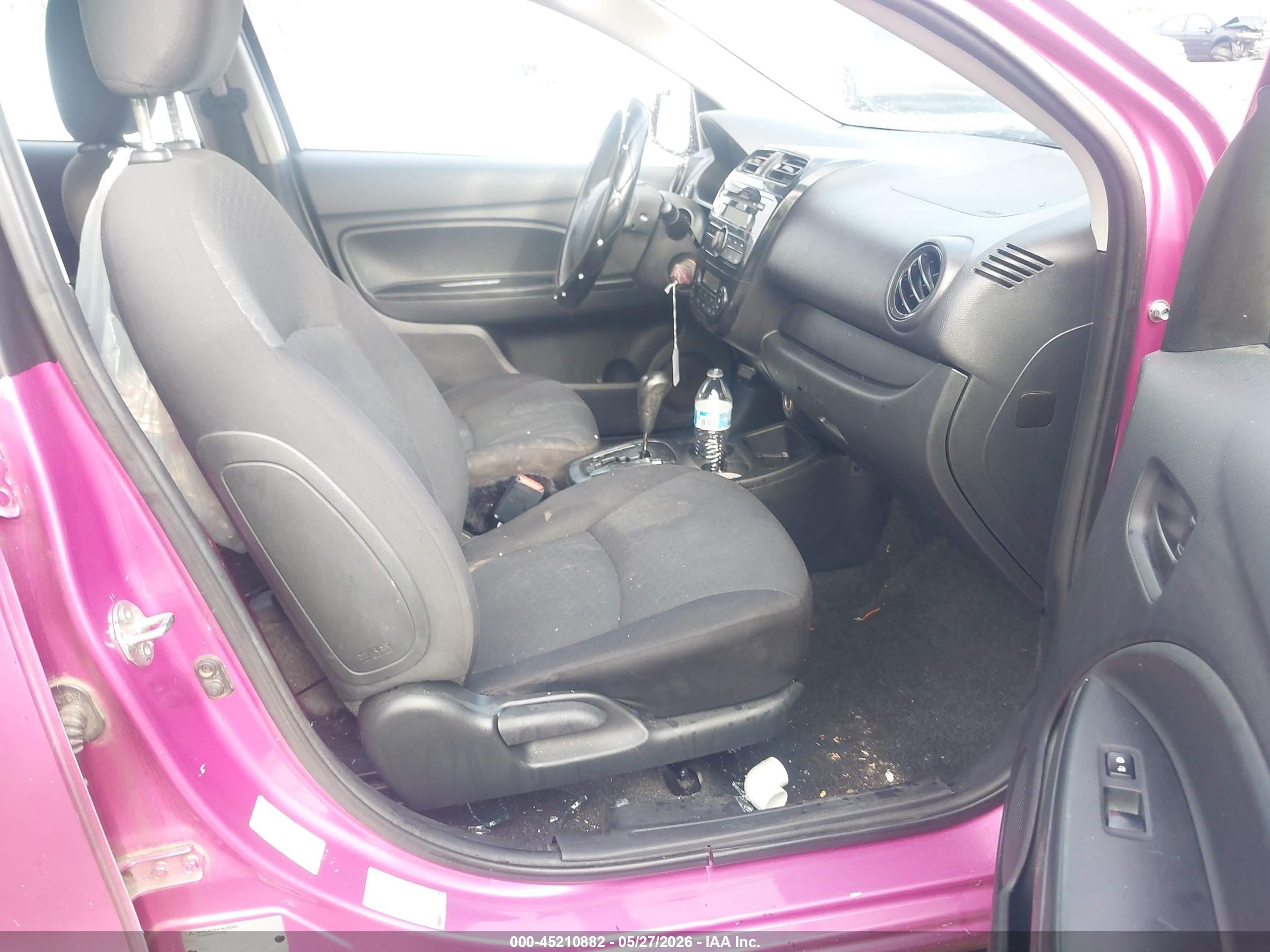 2015 Mitsubishi Mirage De Pink vin: ML32A3HJ7FH031389