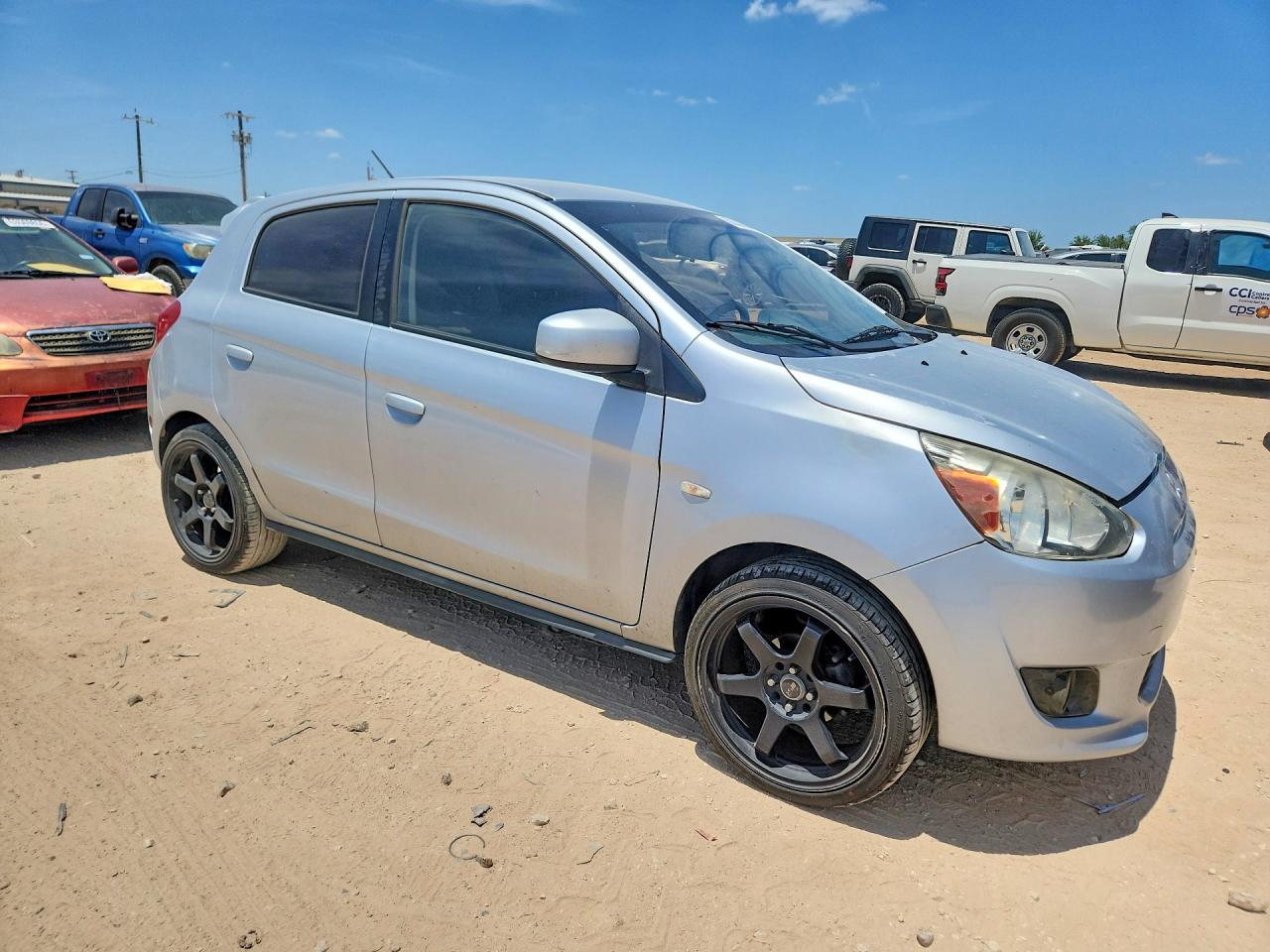 2015 Mitsubishi Mirage De Серый vin: ML32A3HJ8FH000538