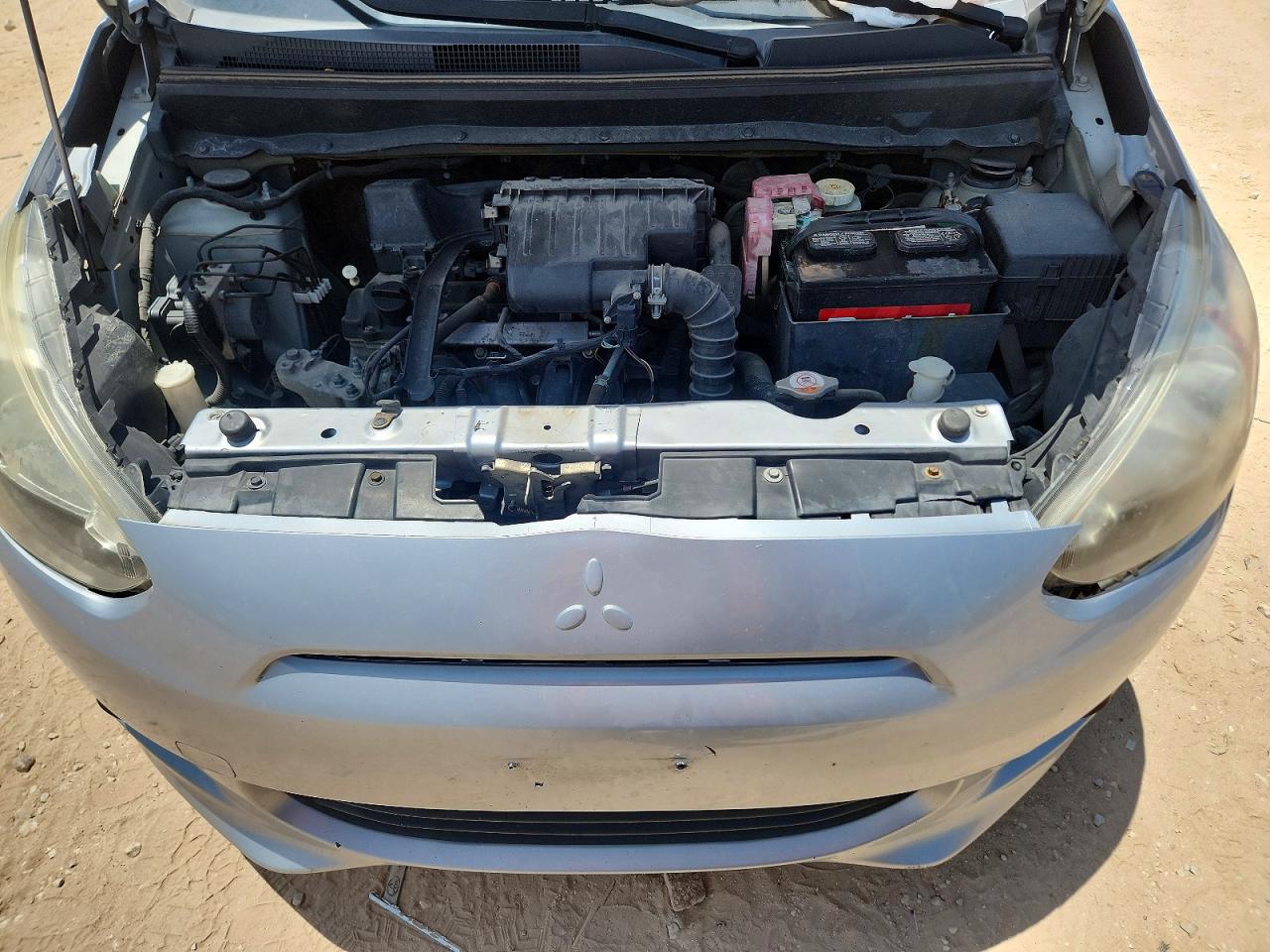 2015 Mitsubishi Mirage De Серый vin: ML32A3HJ8FH000538