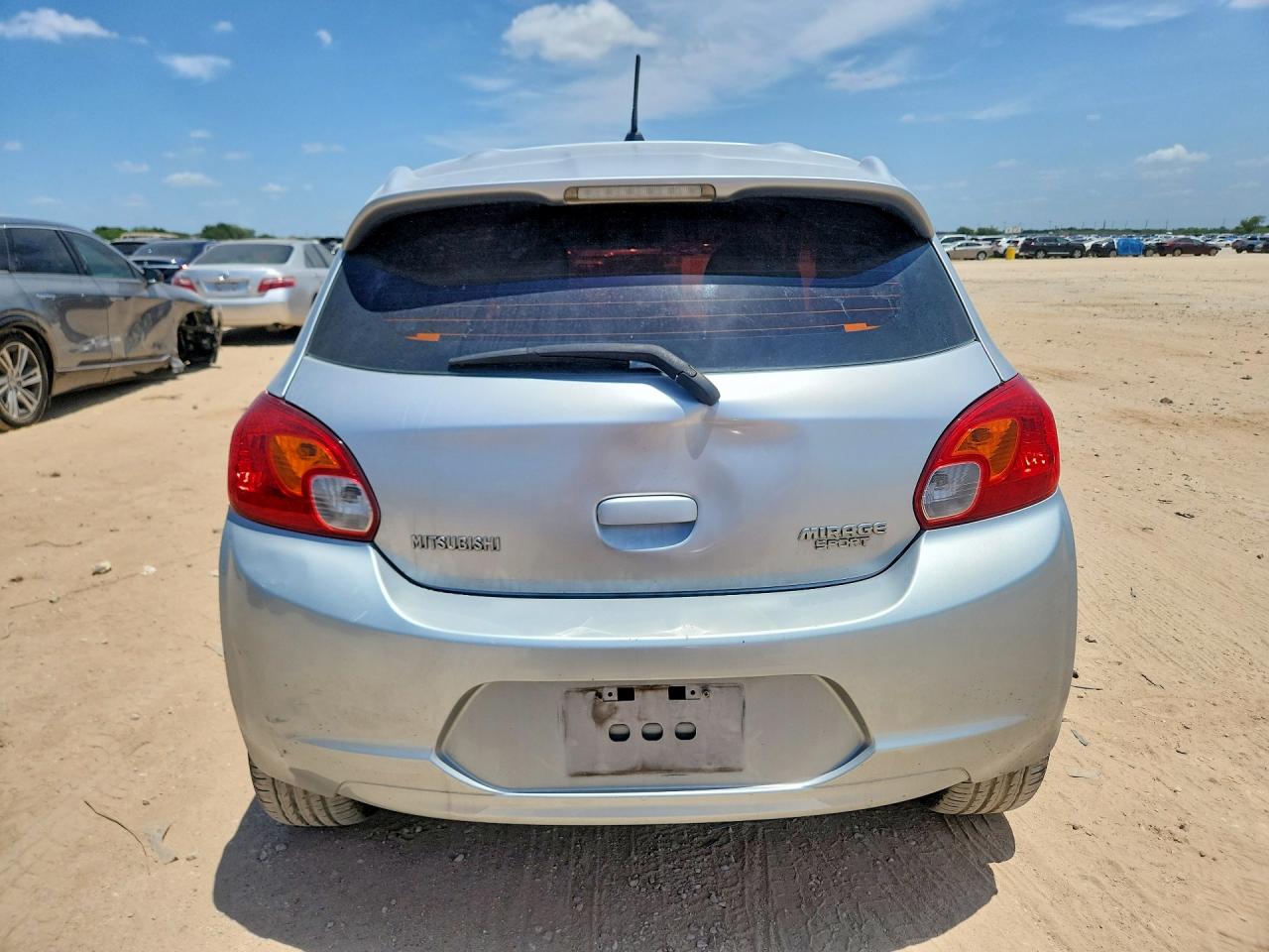 2015 Mitsubishi Mirage De Серый vin: ML32A3HJ8FH000538