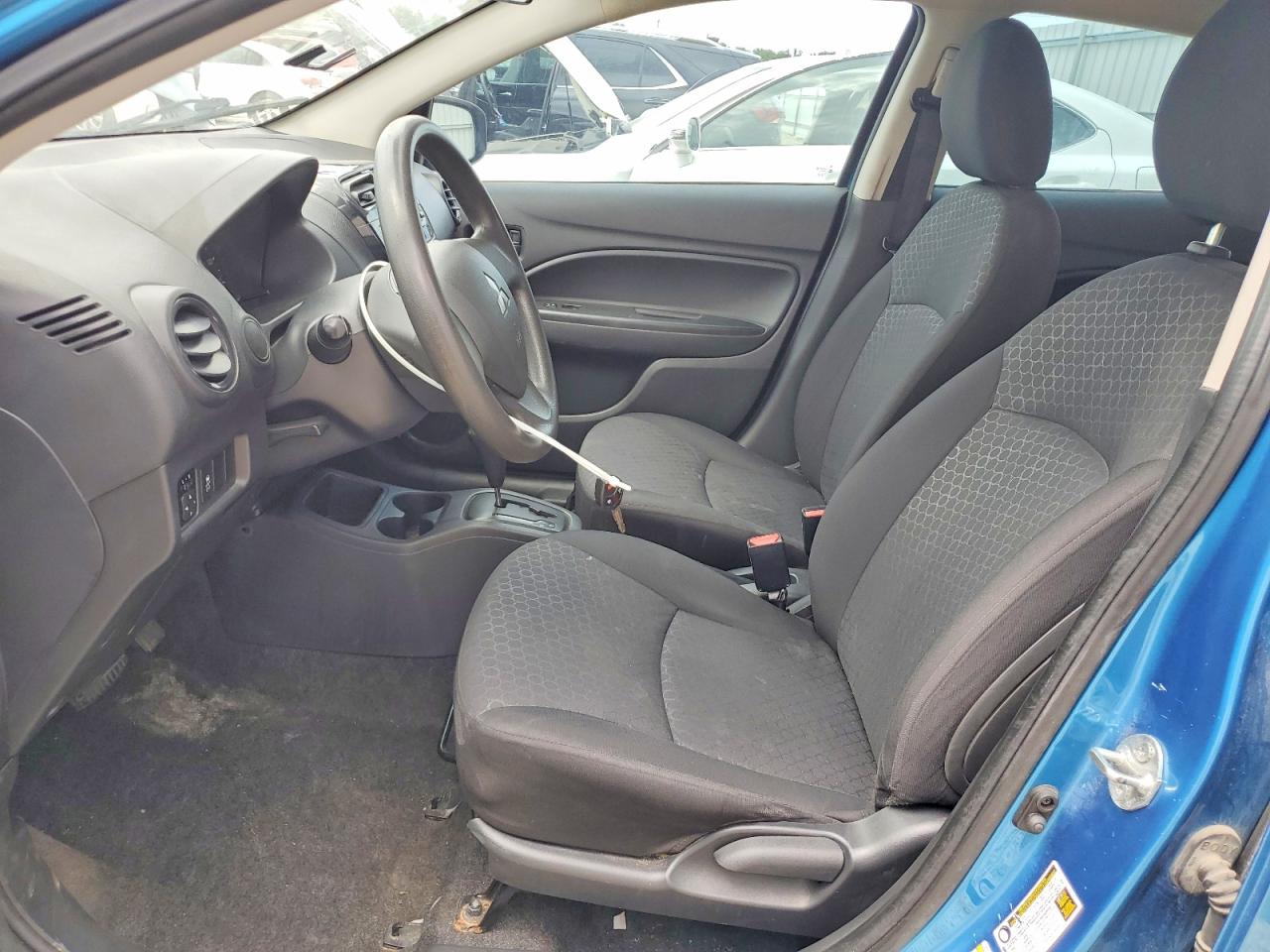2015 Mitsubishi Mirage De Blue vin: ML32A3HJ8FH005058