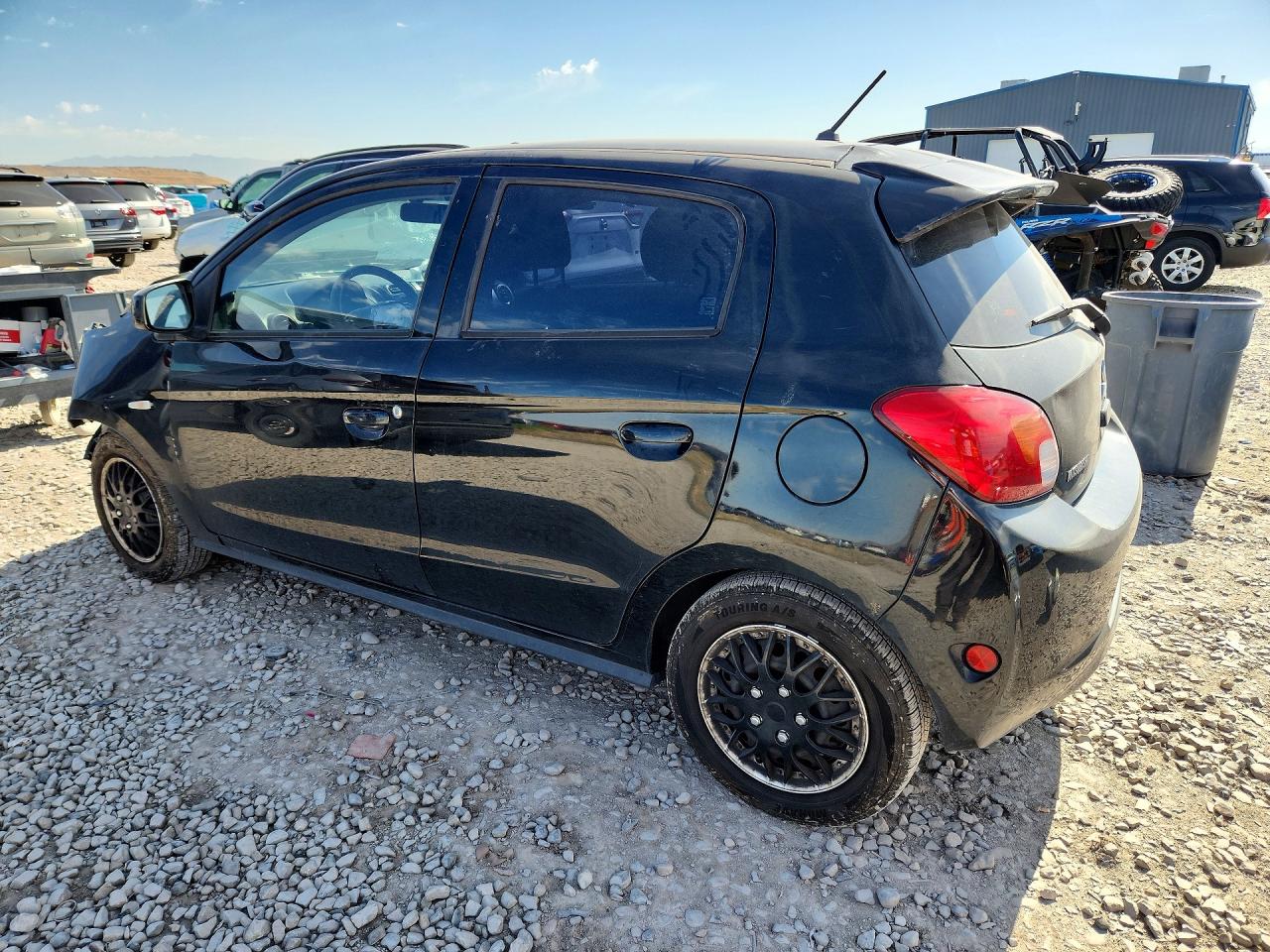 2015 Mitsubishi Mirage De Black vin: ML32A3HJ8FH011779