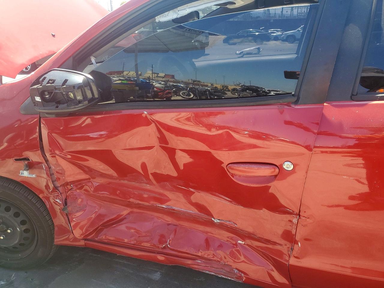 2015 Mitsubishi Mirage De Red vin: ML32A3HJ8FH032132