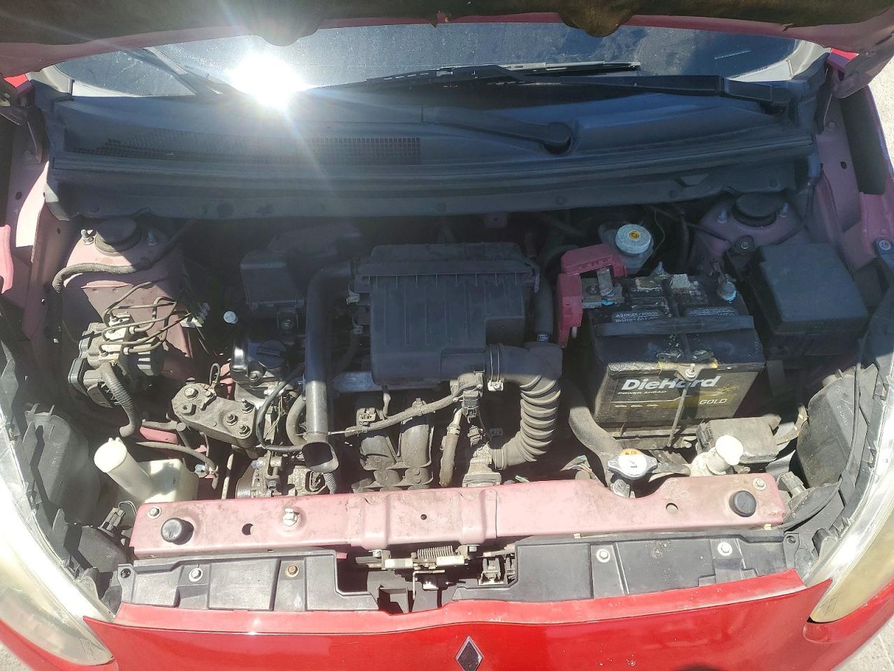 2015 Mitsubishi Mirage De Red vin: ML32A3HJ8FH032132