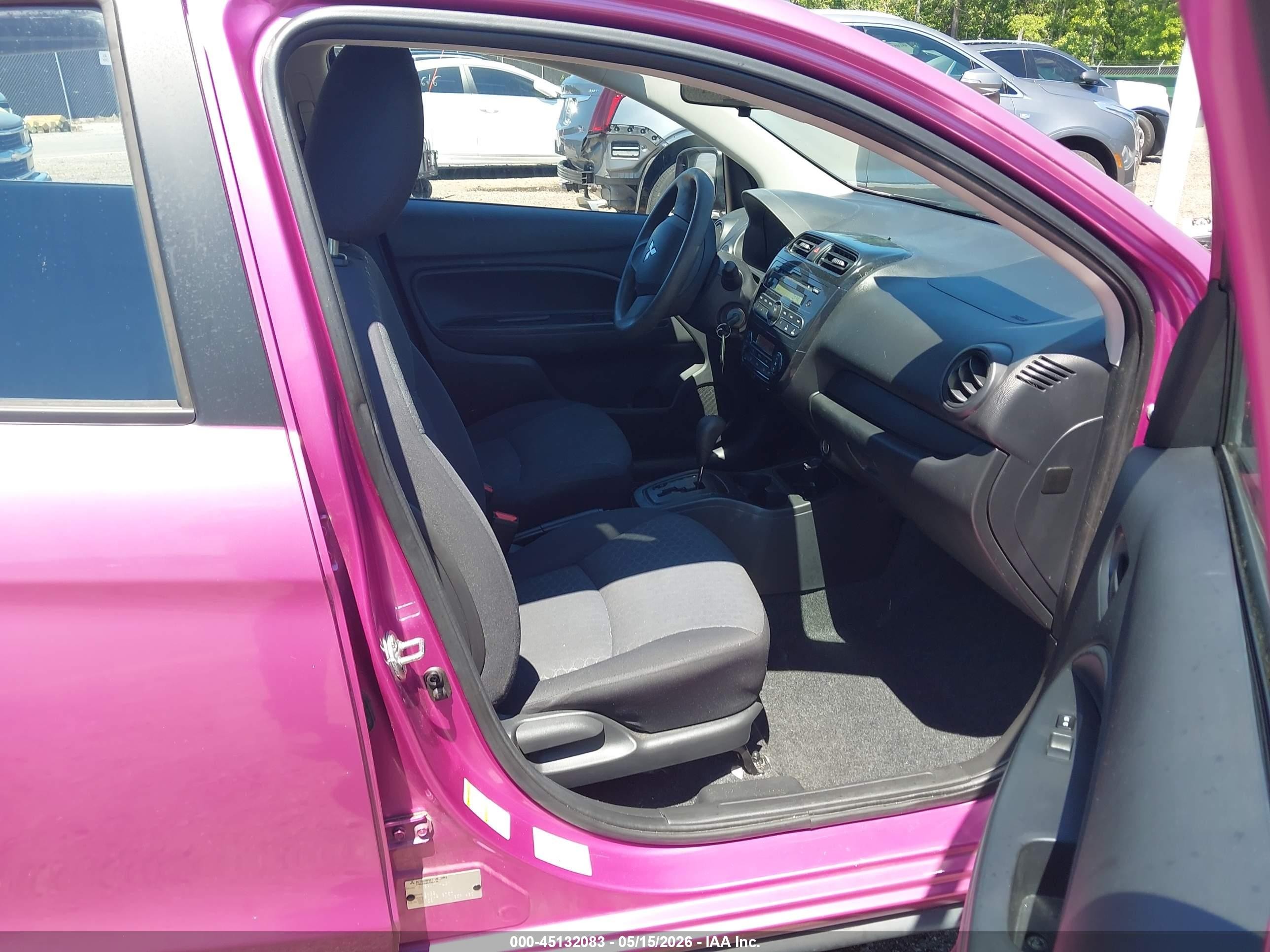2015 Mitsubishi Mirage De Pink vin: ML32A3HJ8FH043373