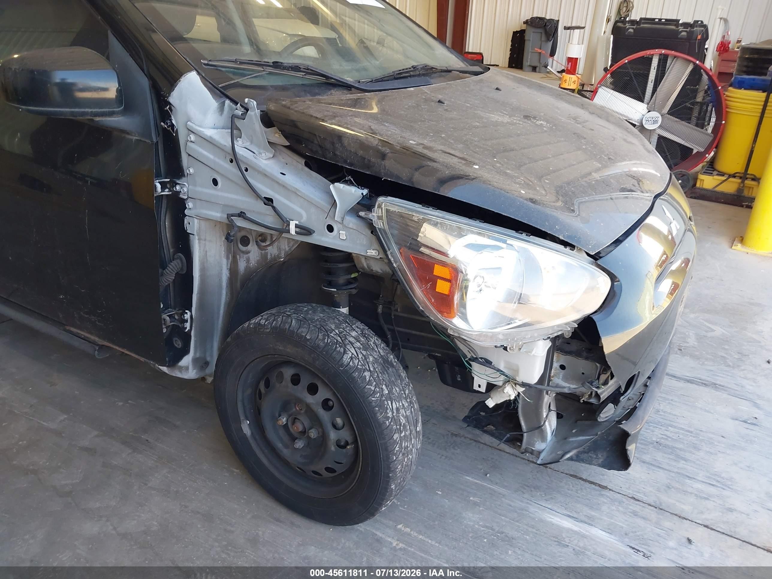 2015 Mitsubishi Mirage De Black vin: ML32A3HJ8FH047262
