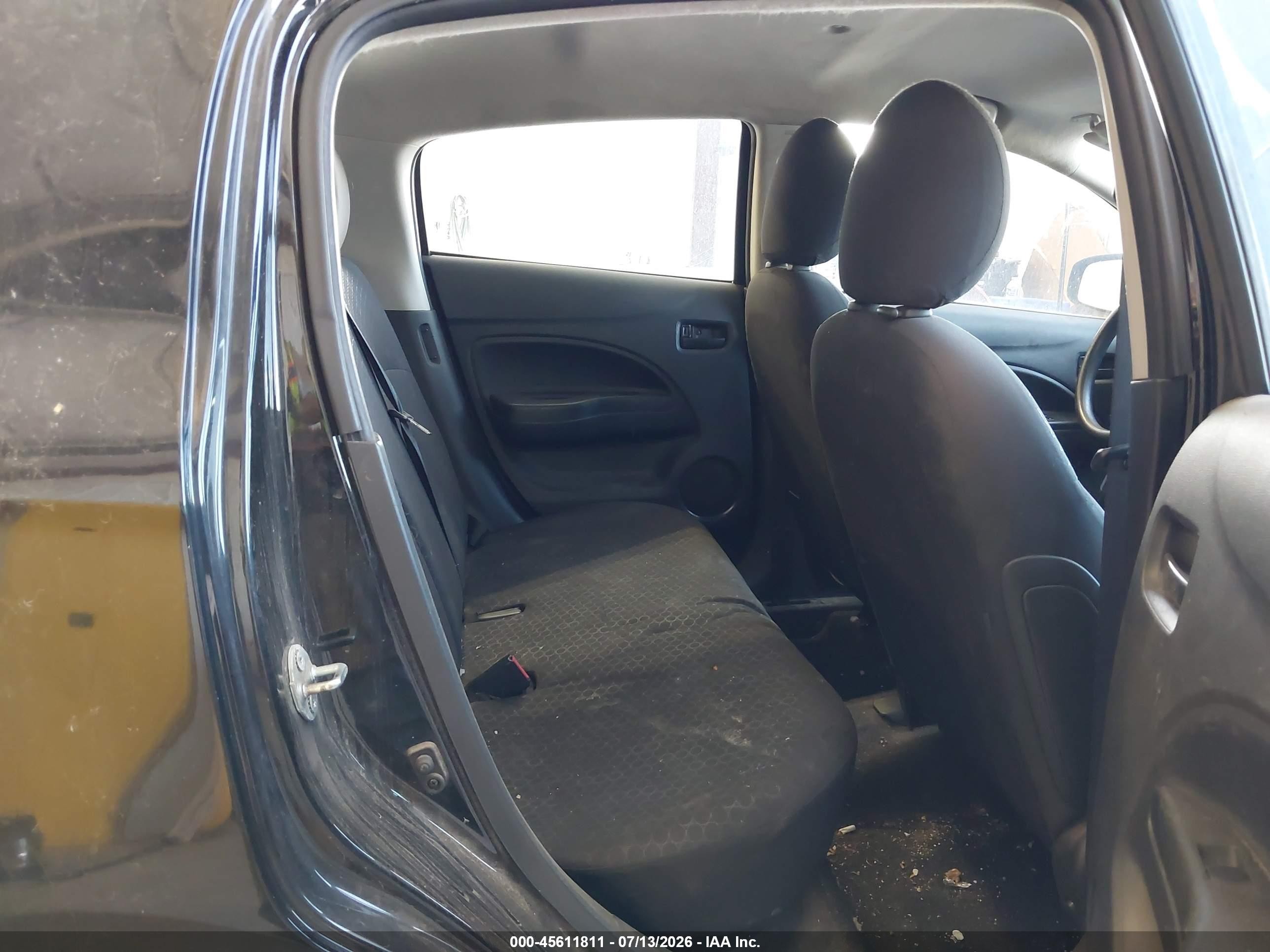 2015 Mitsubishi Mirage De Black vin: ML32A3HJ8FH047262