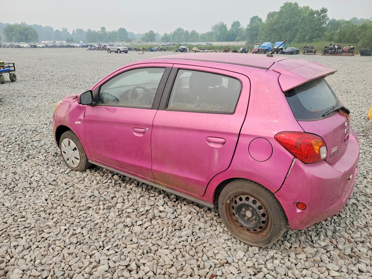 2015 Mitsubishi Mirage De Pink vin: ML32A3HJ8FH056317