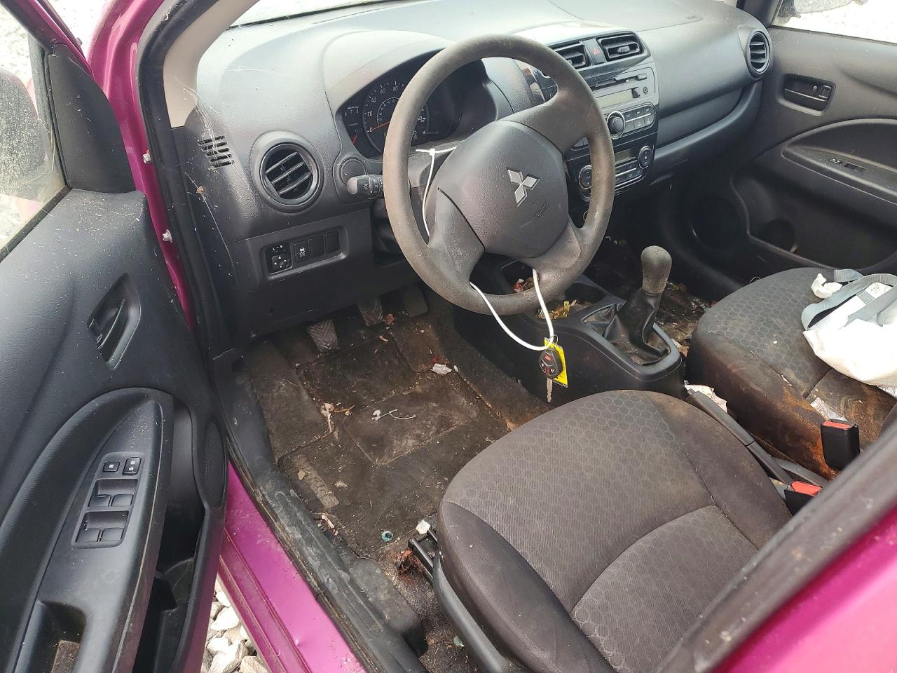 2015 Mitsubishi Mirage De Pink vin: ML32A3HJ8FH056317