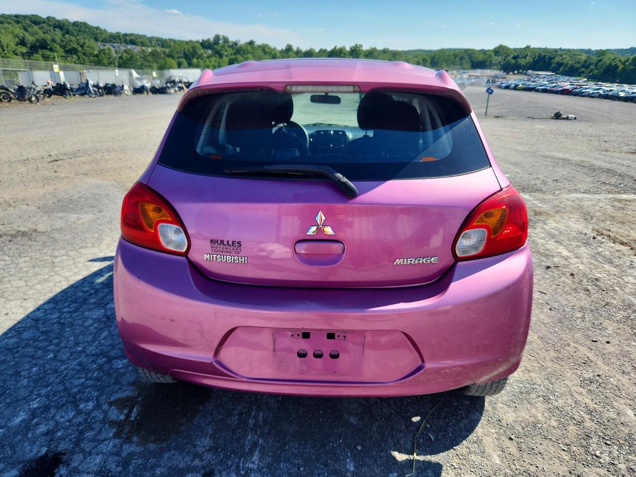 2014 Mitsubishi Mirage De Розовый vin: ML32A3HJ9EH007044