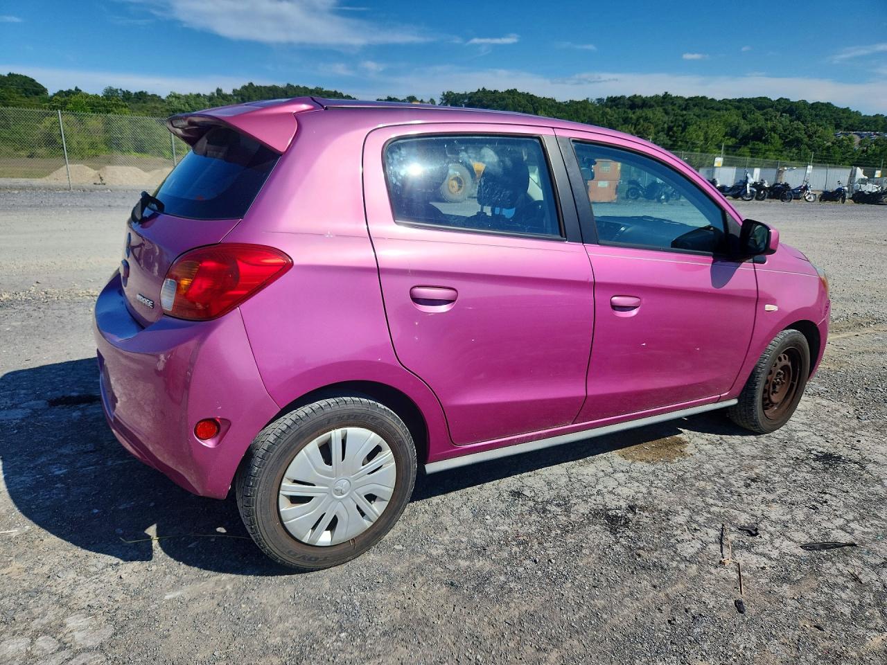 2014 Mitsubishi Mirage De Розовый vin: ML32A3HJ9EH007044