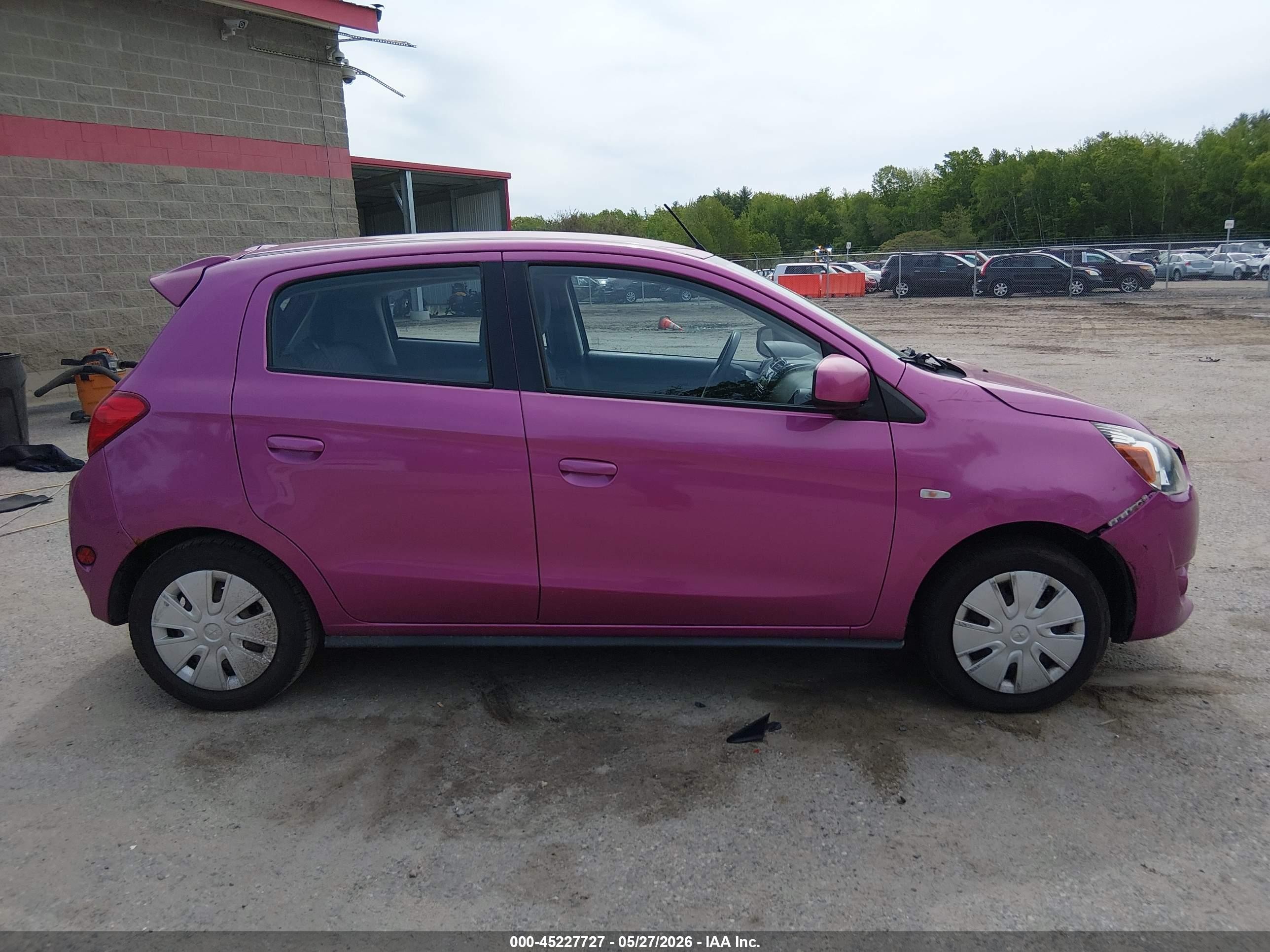 2014 Mitsubishi Mirage De Pink vin: ML32A3HJ9EH017914