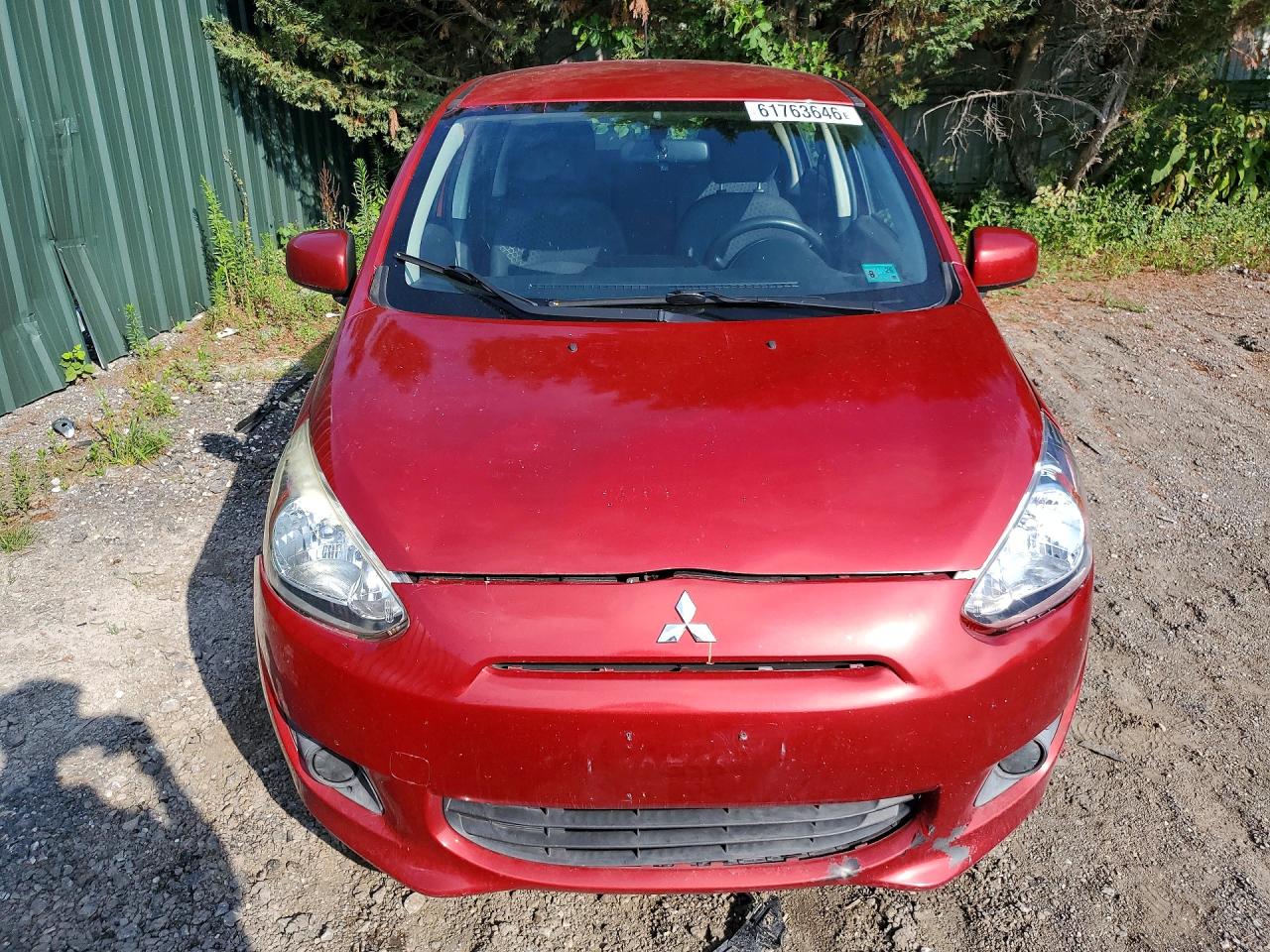 2015 Mitsubishi Mirage De Red vin: ML32A3HJ9FH012620