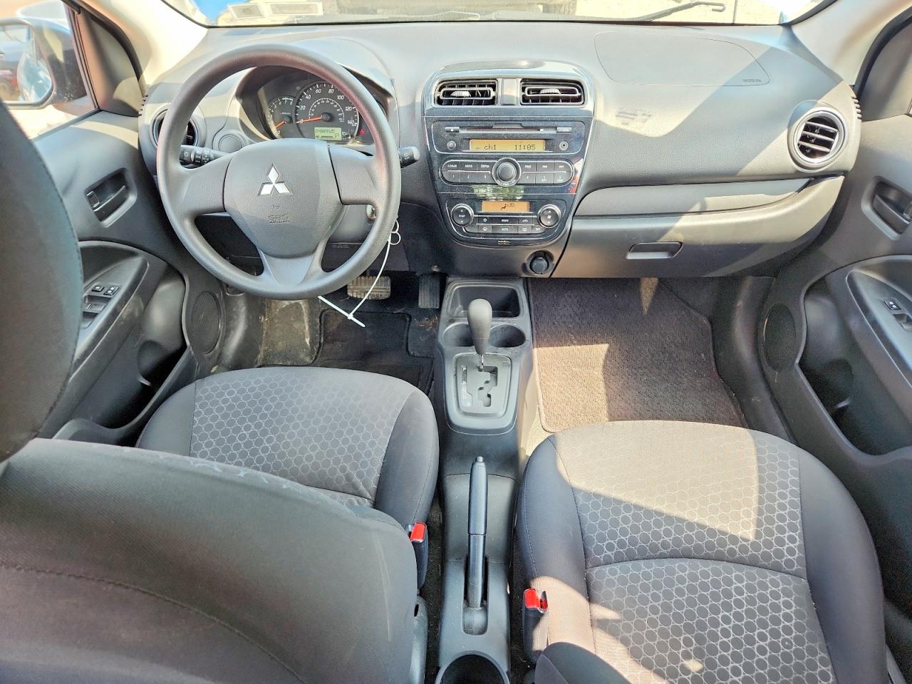 2015 Mitsubishi Mirage De Blue vin: ML32A3HJ9FH012777