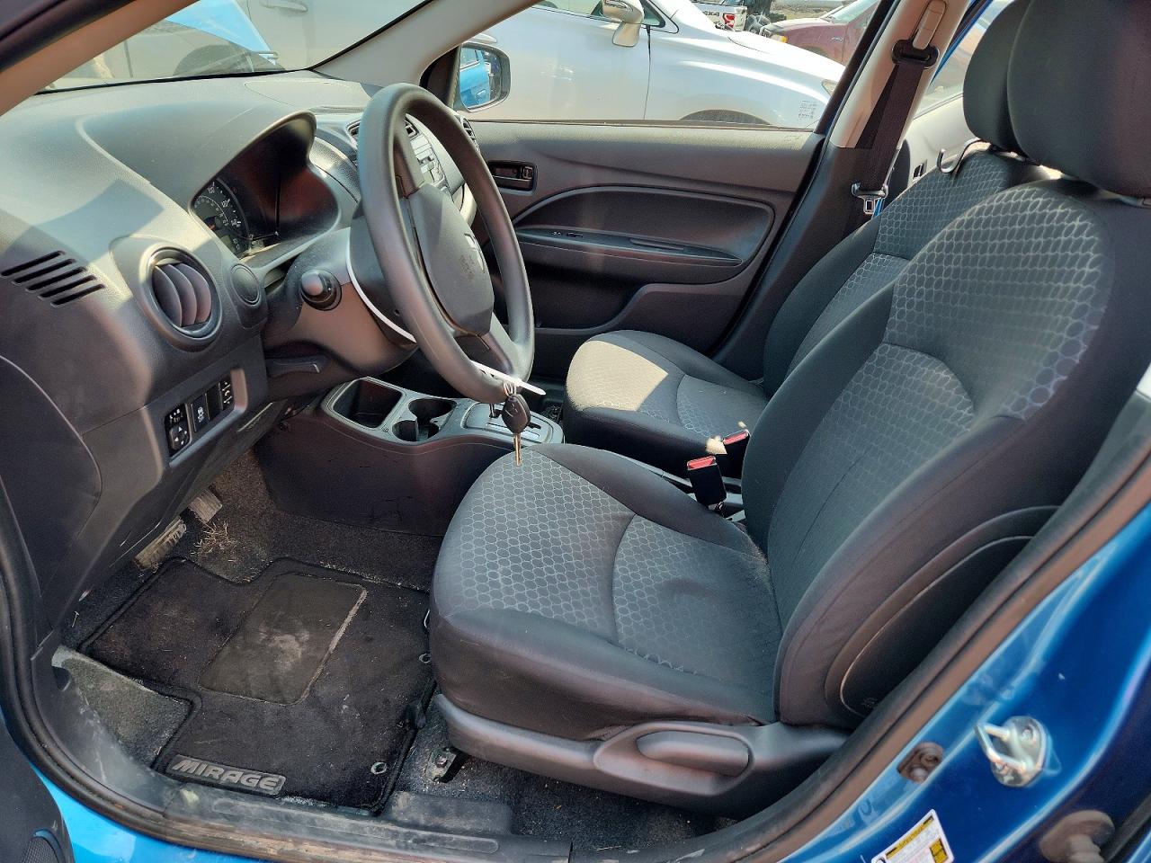 2015 Mitsubishi Mirage De Blue vin: ML32A3HJ9FH012777