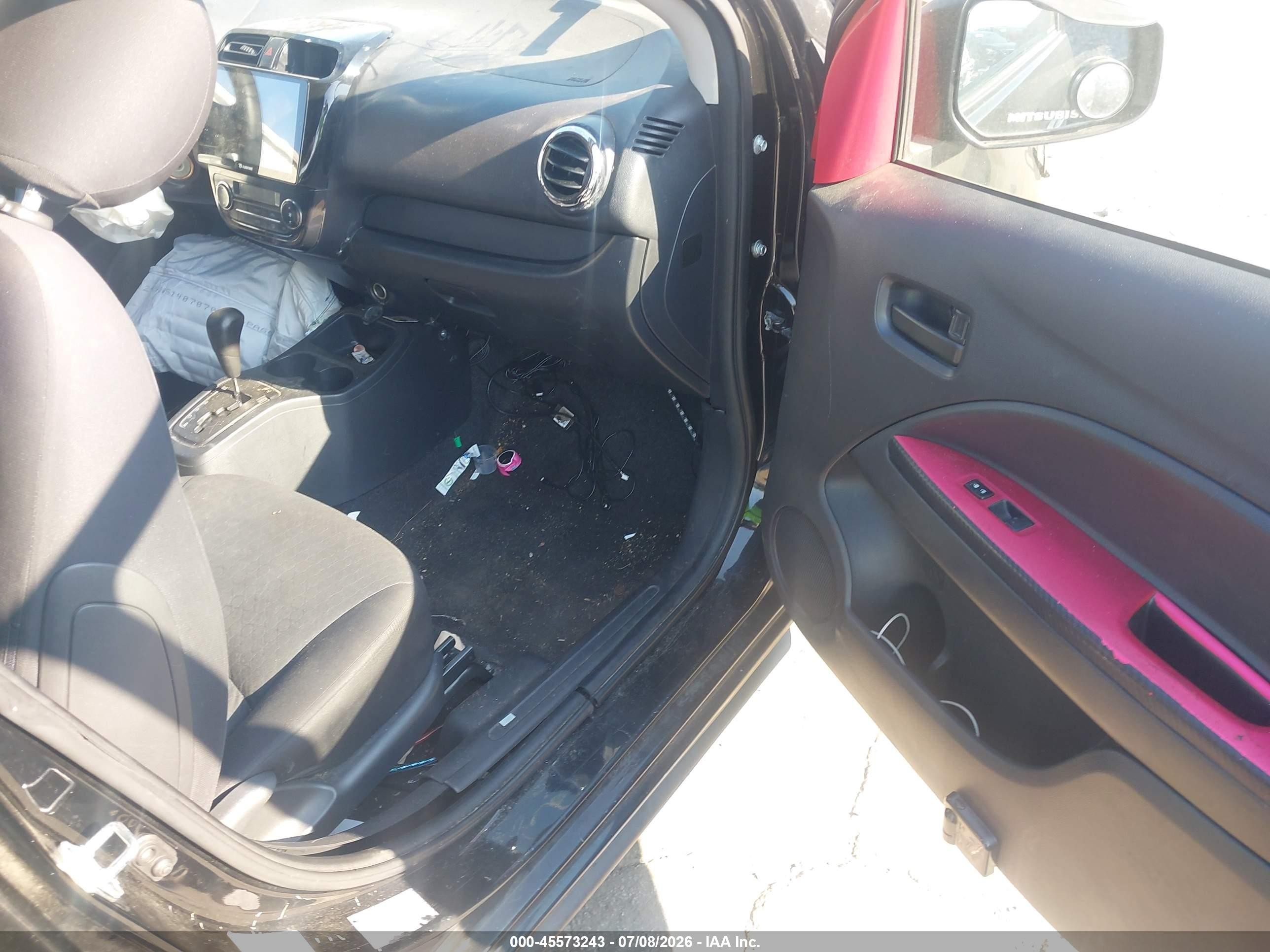 2015 Mitsubishi Mirage De Синий vin: ML32A3HJ9FH033340