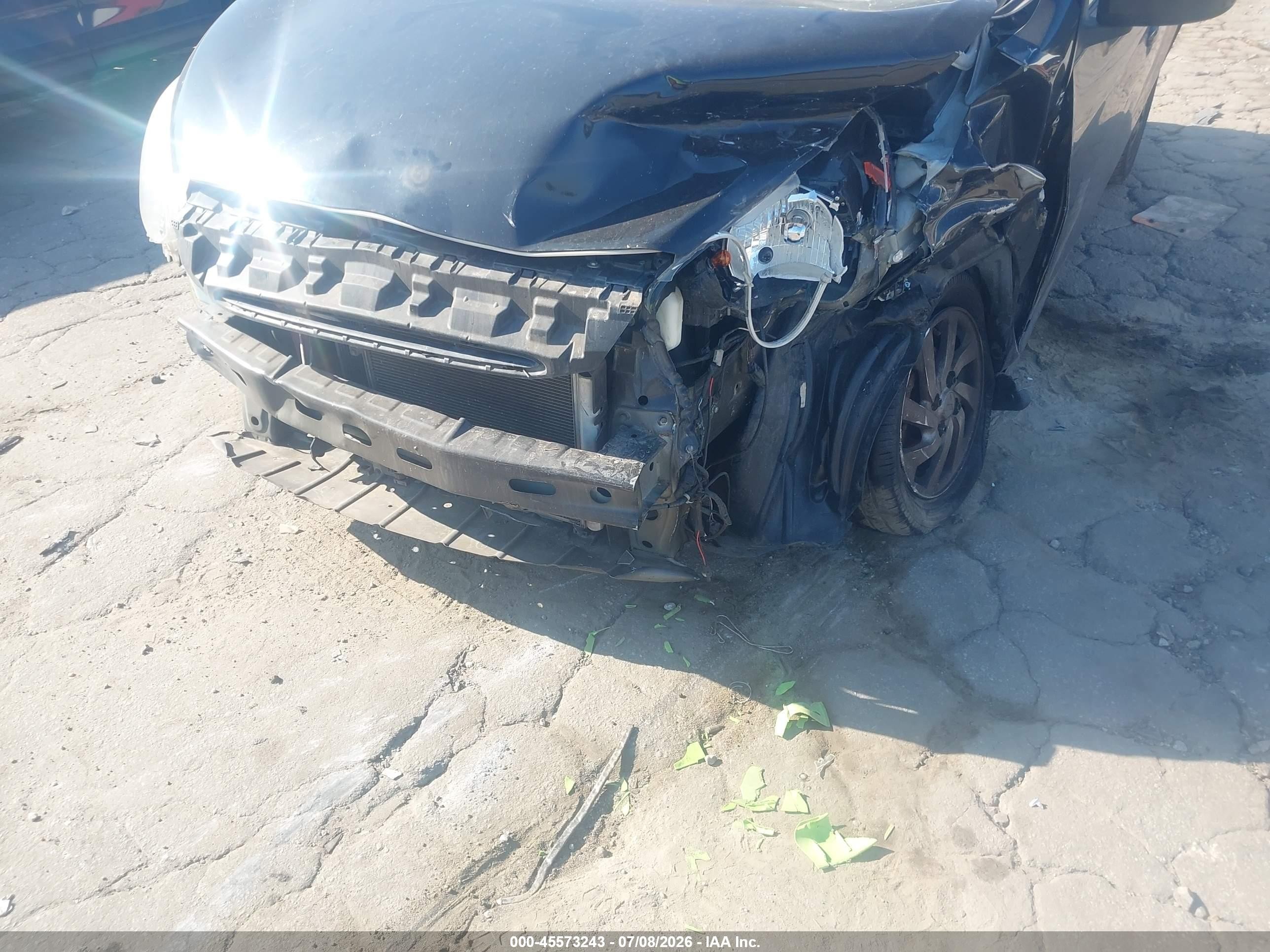2015 Mitsubishi Mirage De Синий vin: ML32A3HJ9FH033340