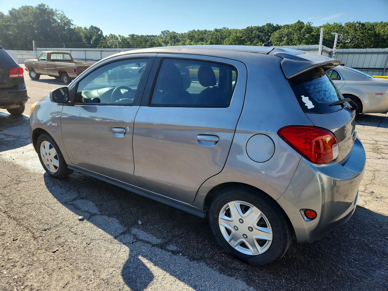 2015 Mitsubishi Mirage De Silver vin: ML32A3HJ9FH035265