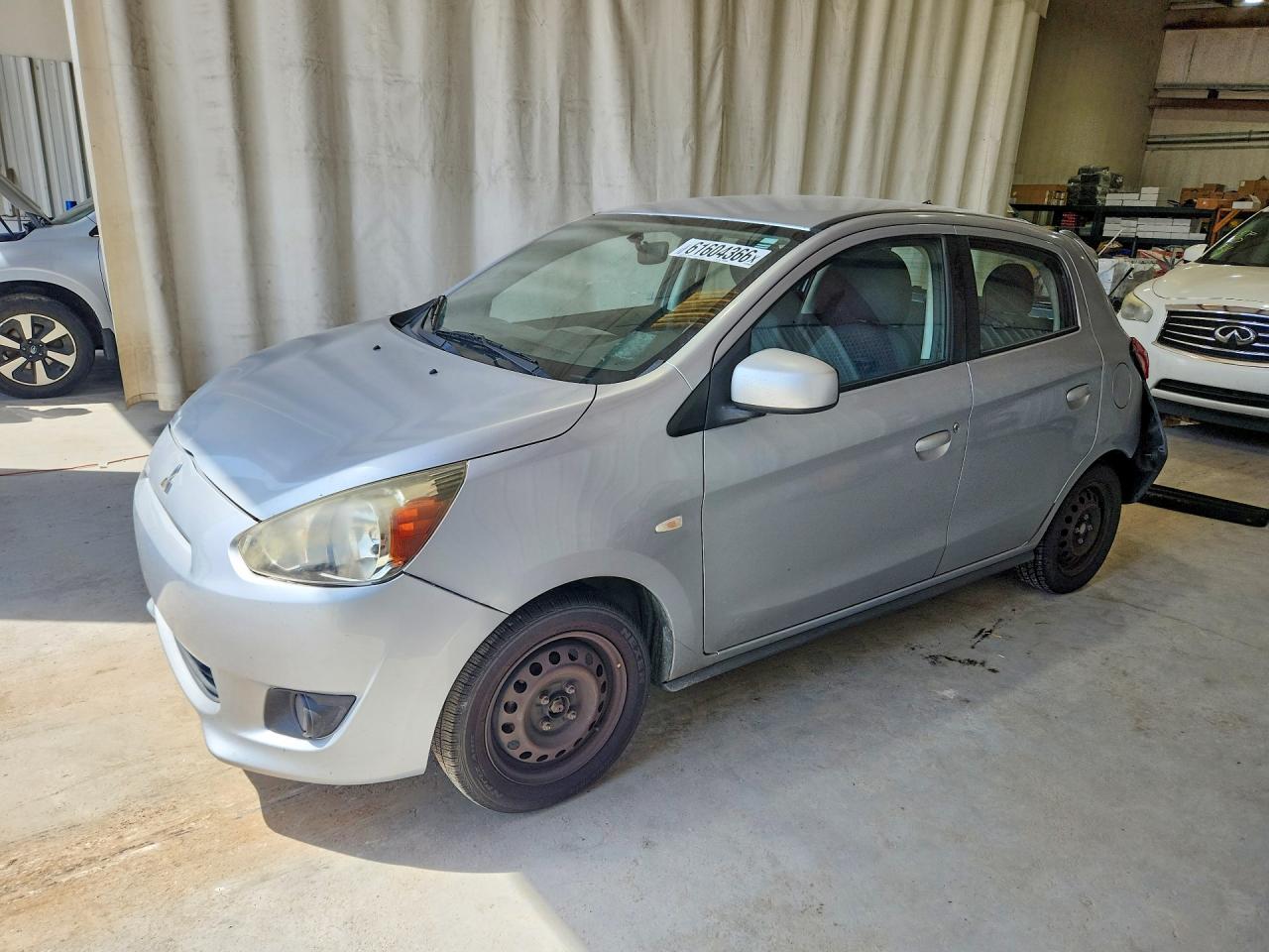 2015 Mitsubishi Mirage De Silver vin: ML32A3HJ9FH047772