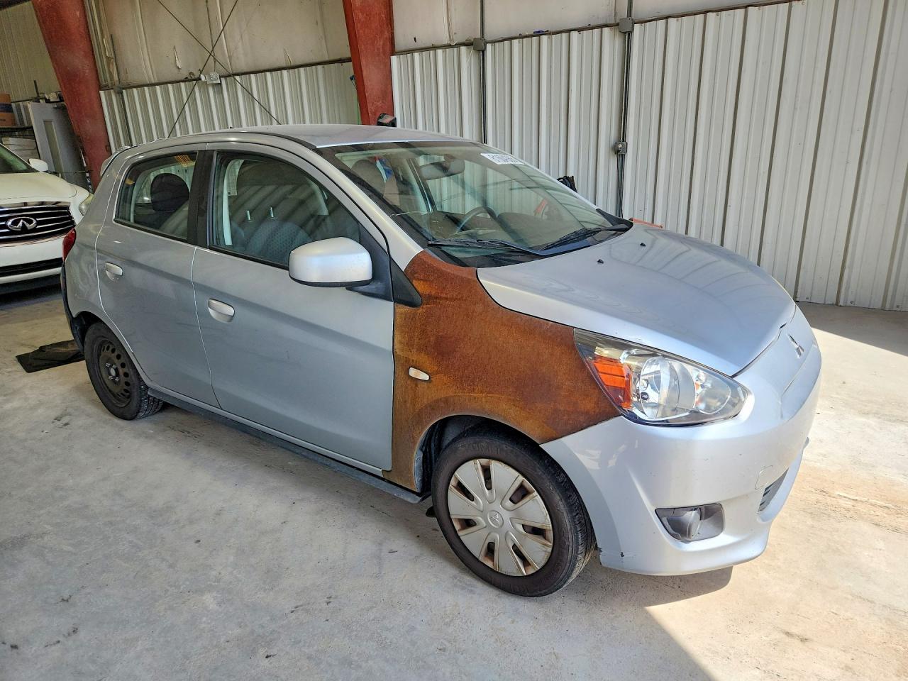 2015 Mitsubishi Mirage De Silver vin: ML32A3HJ9FH047772