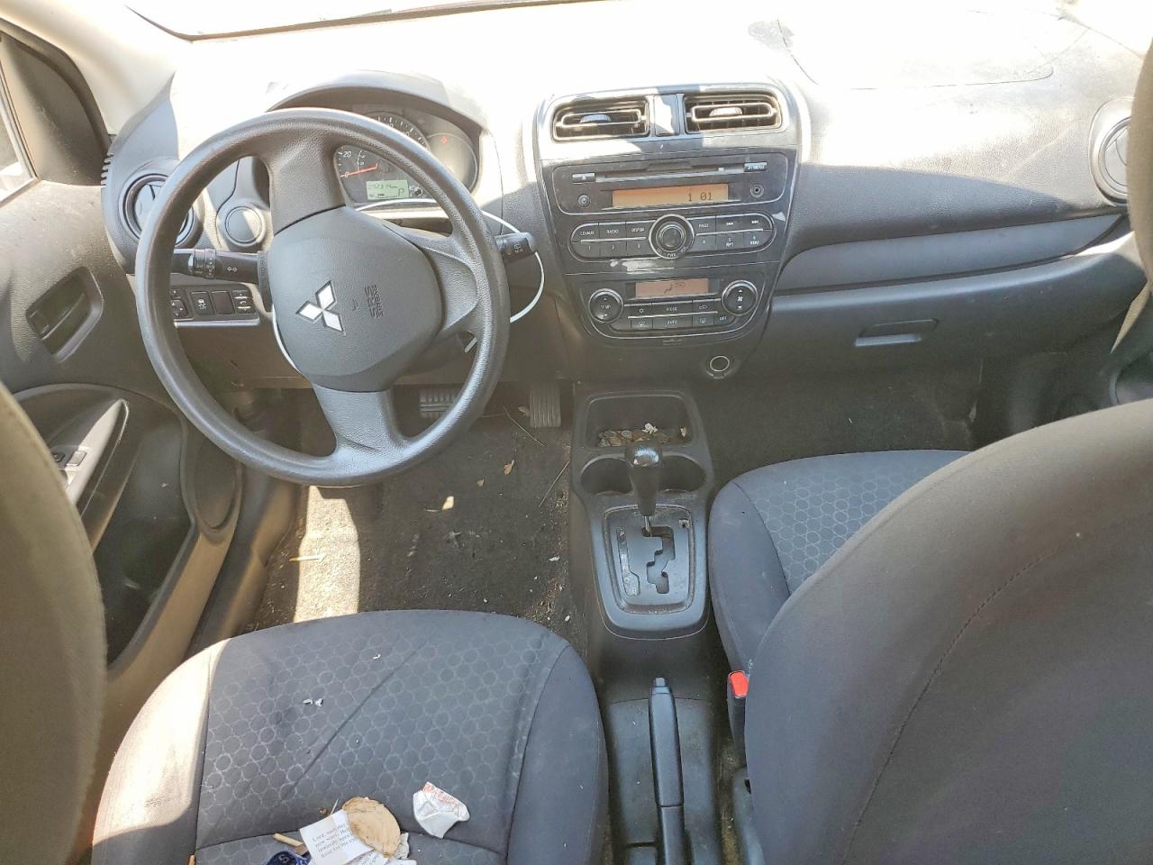 2015 Mitsubishi Mirage De Gray vin: ML32A3HJ9FH055256