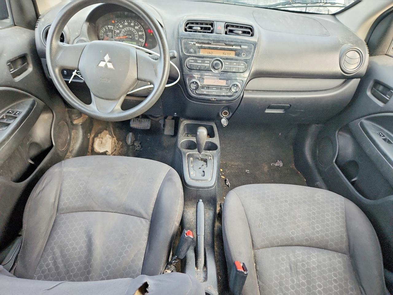 2015 Mitsubishi Mirage De Silver vin: ML32A3HJ9FH055290