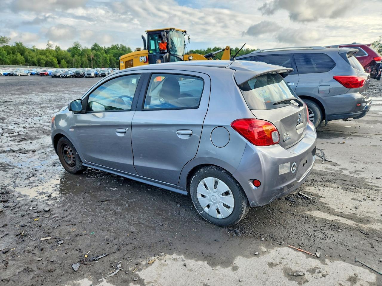 2015 Mitsubishi Mirage De Silver vin: ML32A3HJ9FH055290