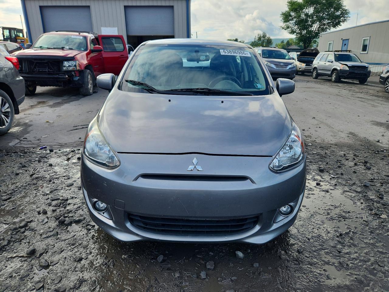 2015 Mitsubishi Mirage De Silver vin: ML32A3HJ9FH055290
