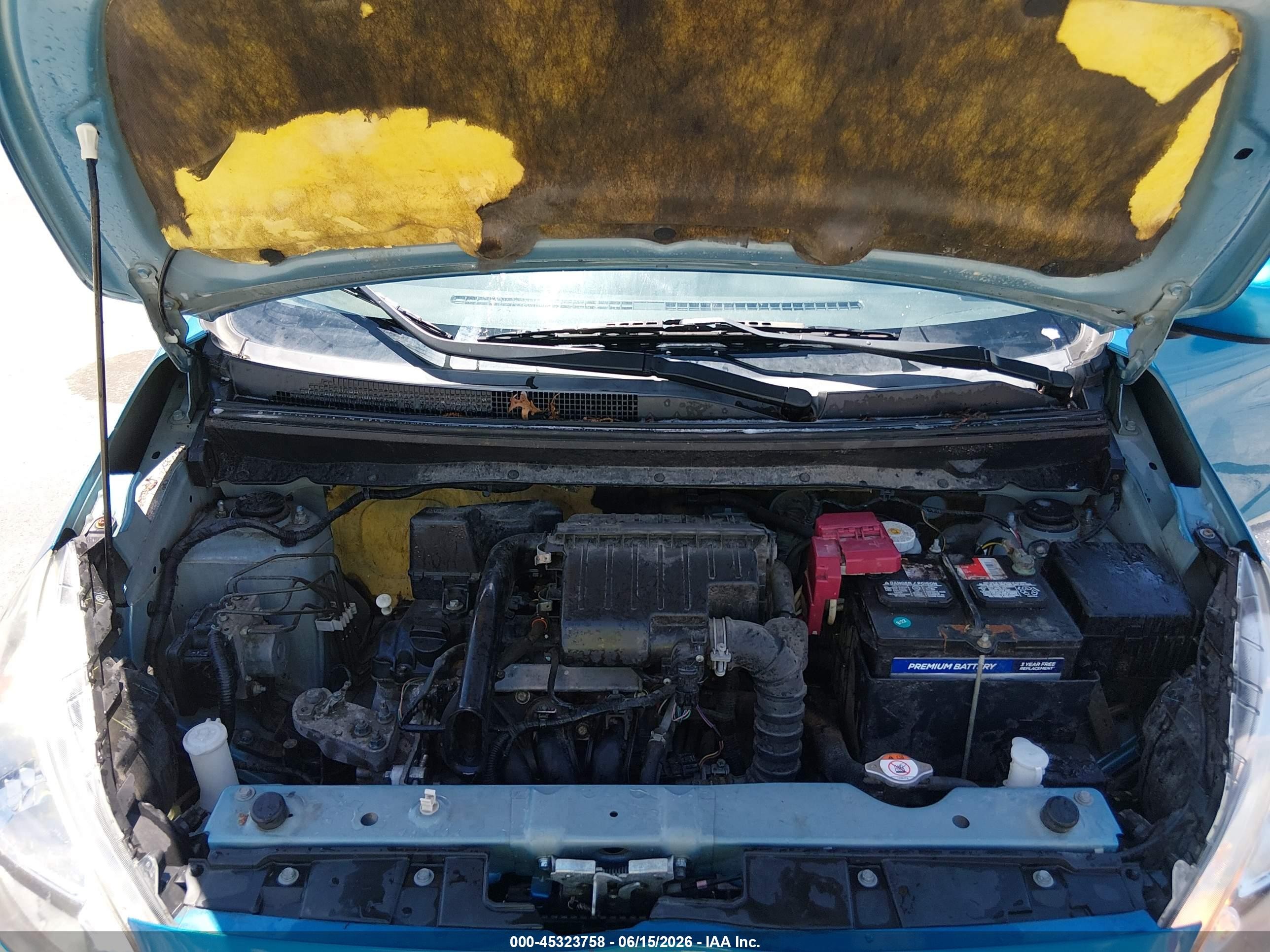 2015 Mitsubishi Mirage De Синий vin: ML32A3HJ9FH058254