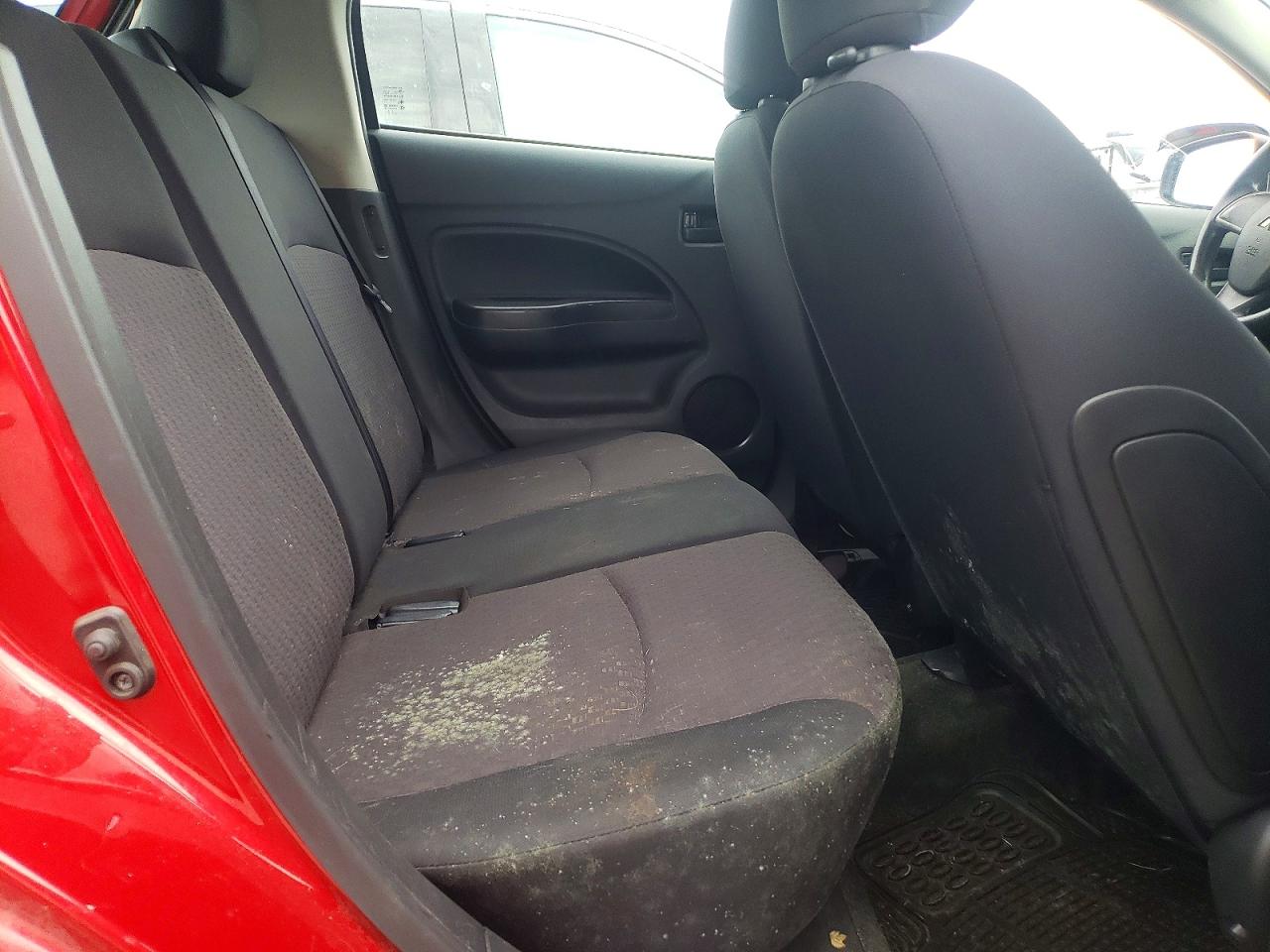 2017 Mitsubishi Mirage Es Red vin: ML32A3HJ9HH012166