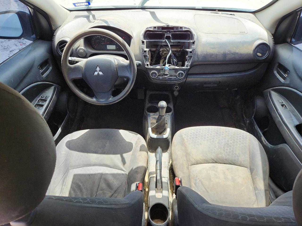 2014 Mitsubishi Mirage White vin: ML32A3HJXEH016514