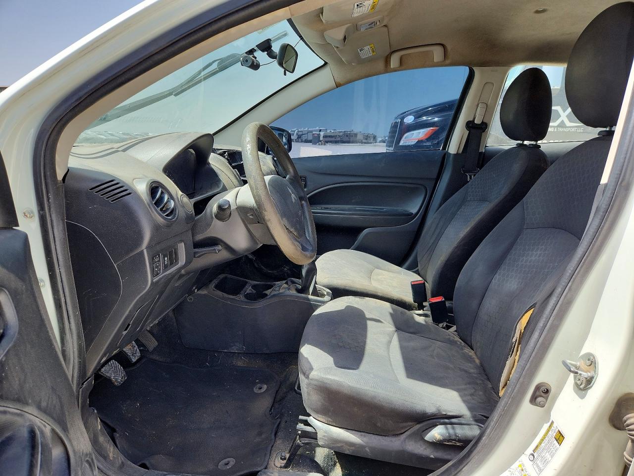 2014 Mitsubishi Mirage White vin: ML32A3HJXEH016514