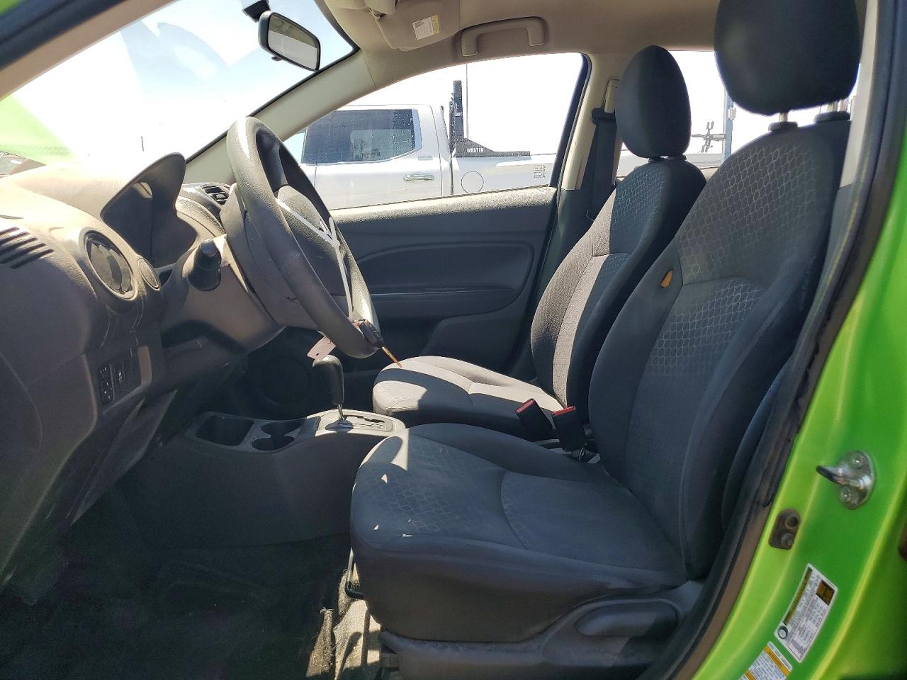 2014 Mitsubishi Mirage De Green vin: ML32A3HJXEH021485