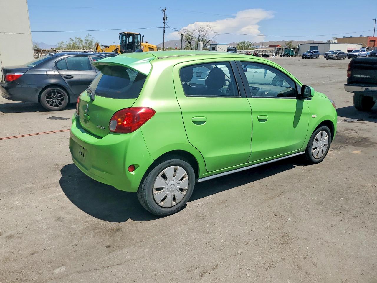 2014 Mitsubishi Mirage De Green vin: ML32A3HJXEH021485