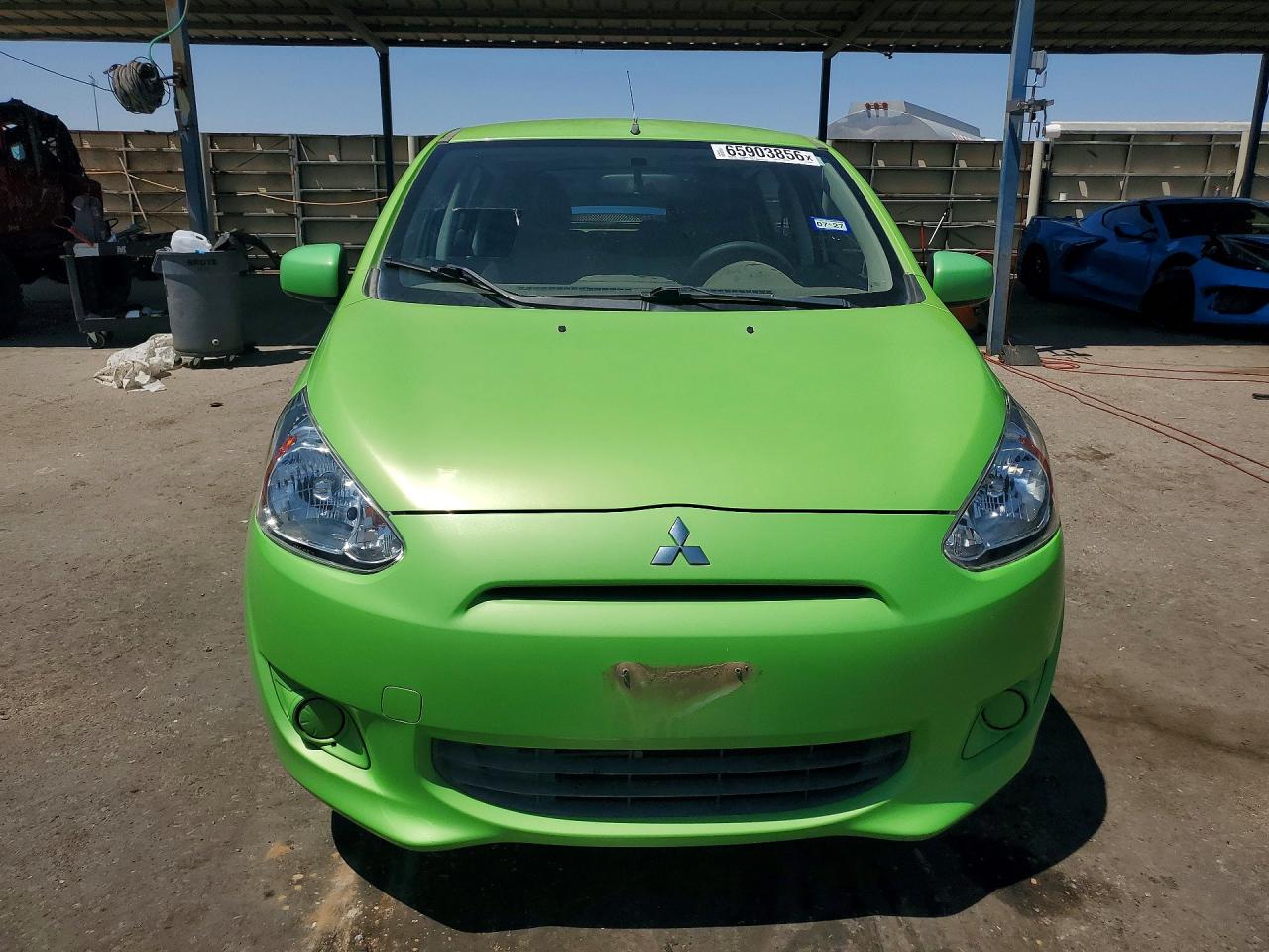 2014 Mitsubishi Mirage De Green vin: ML32A3HJXEH021485