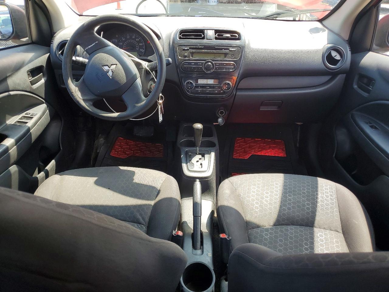 2015 Mitsubishi Mirage De Red vin: ML32A3HJXFH037266