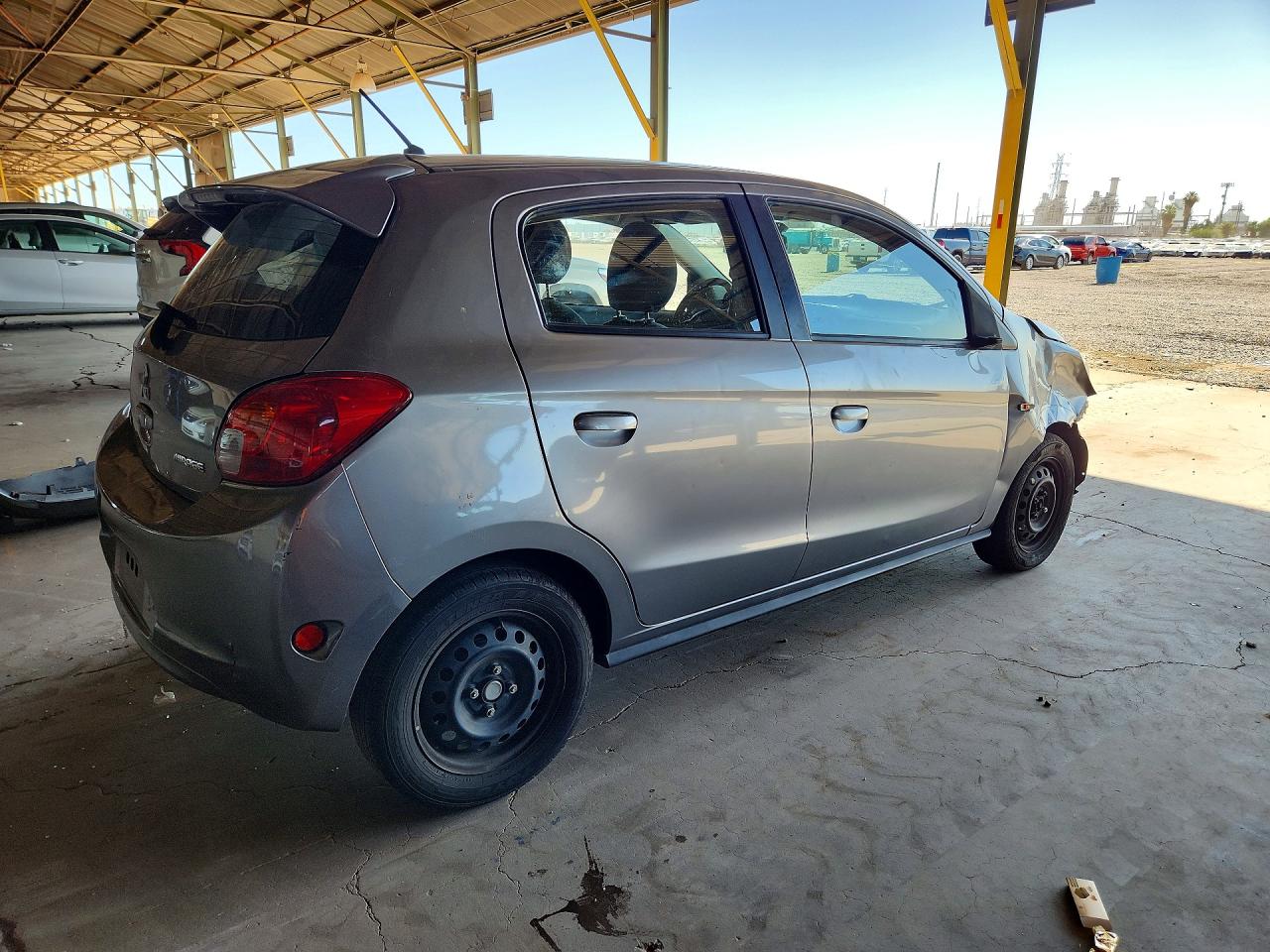 2015 Mitsubishi Mirage De Серый vin: ML32A3HJXFH040300