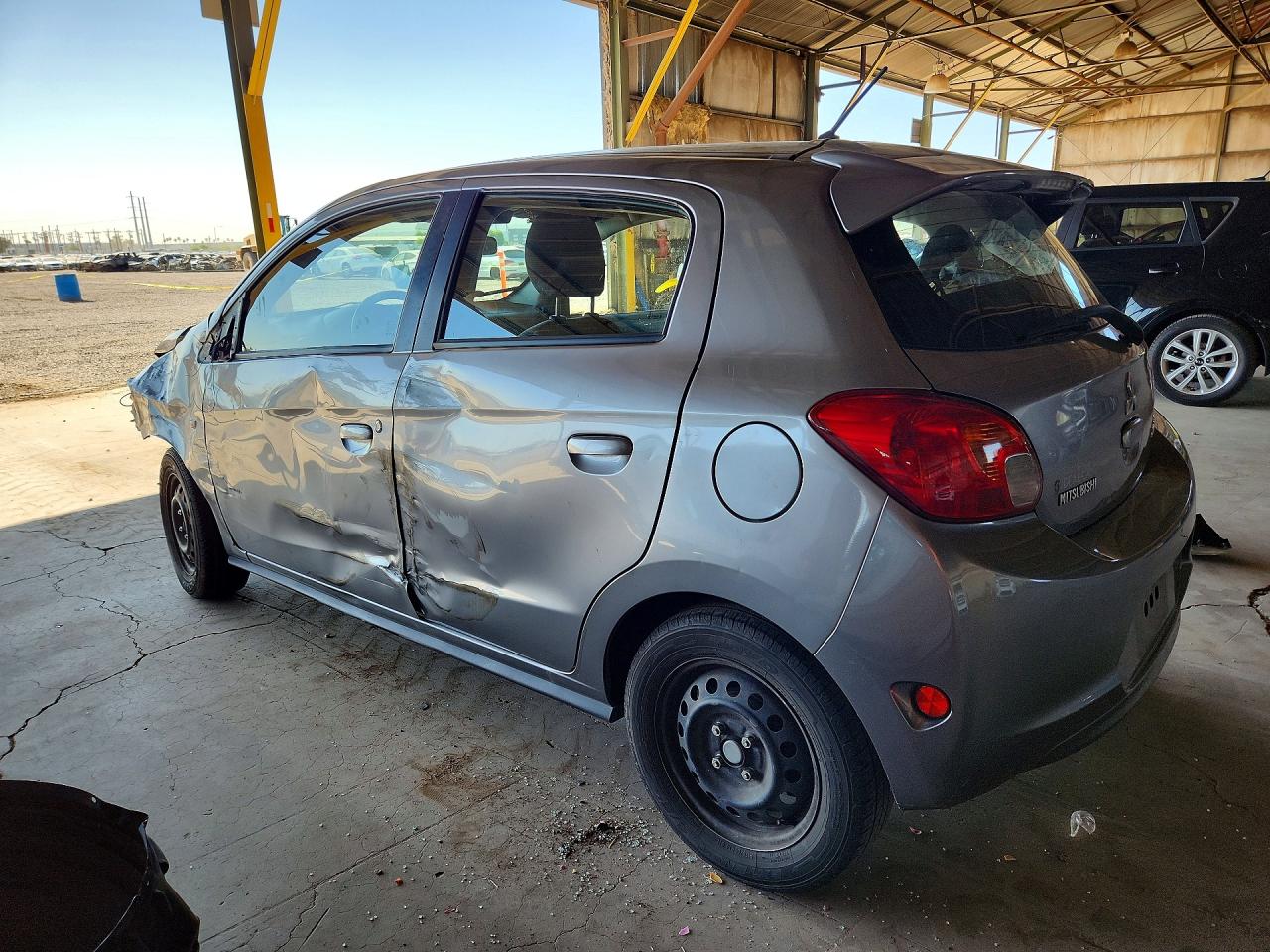 2015 Mitsubishi Mirage De Серый vin: ML32A3HJXFH040300