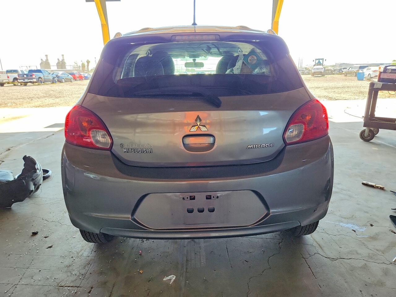 2015 Mitsubishi Mirage De Серый vin: ML32A3HJXFH040300
