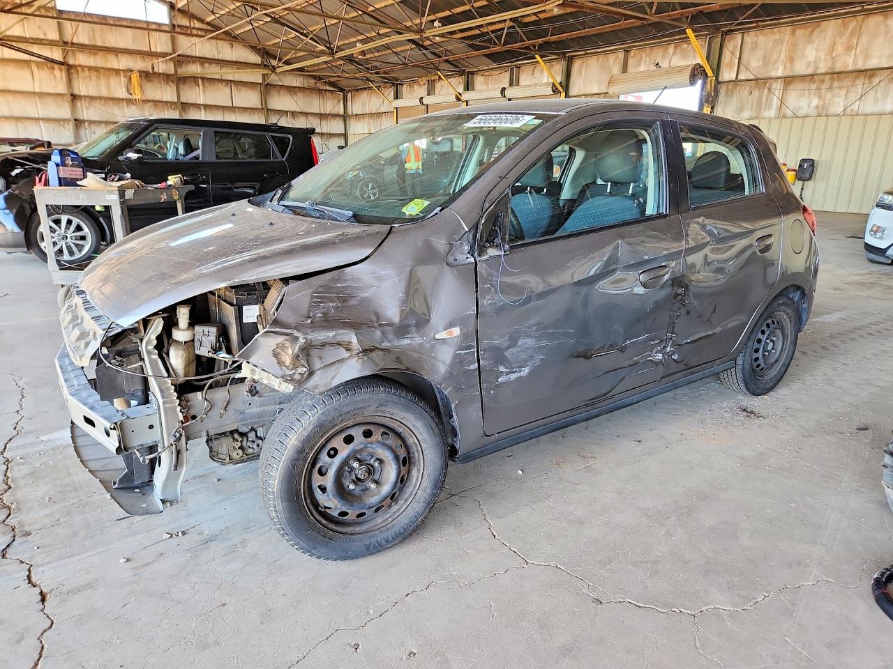 2015 Mitsubishi Mirage De Серый vin: ML32A3HJXFH040300