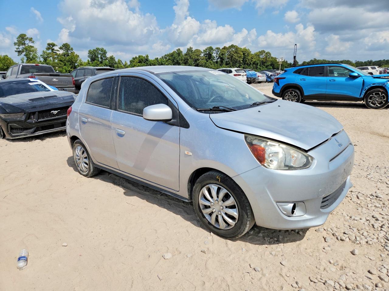 2015 Mitsubishi Mirage De Silver vin: ML32A3HJXFH056187