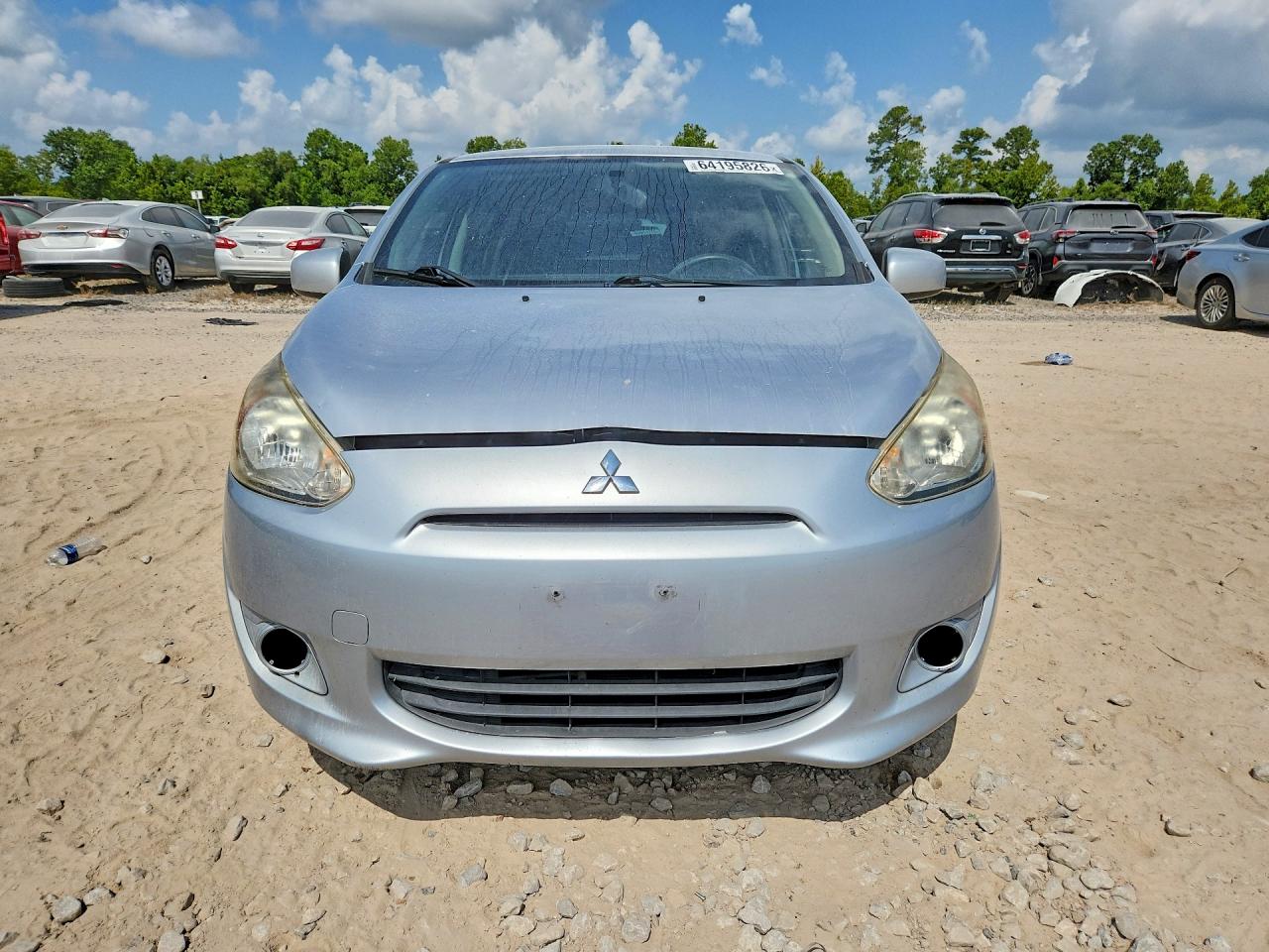 2015 Mitsubishi Mirage De Silver vin: ML32A3HJXFH056187
