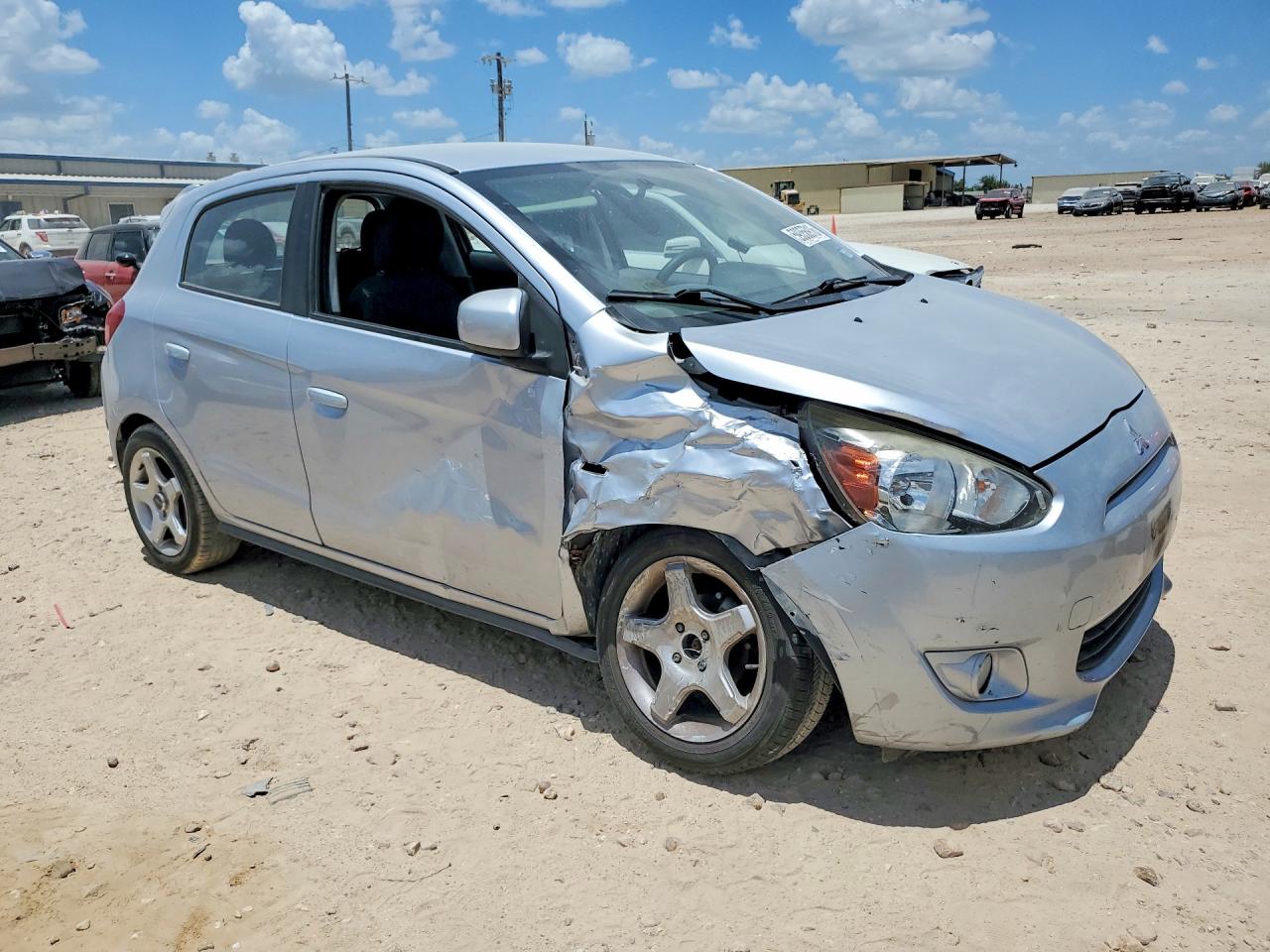 2015 Mitsubishi Mirage De Silver vin: ML32A3HJXFH059865