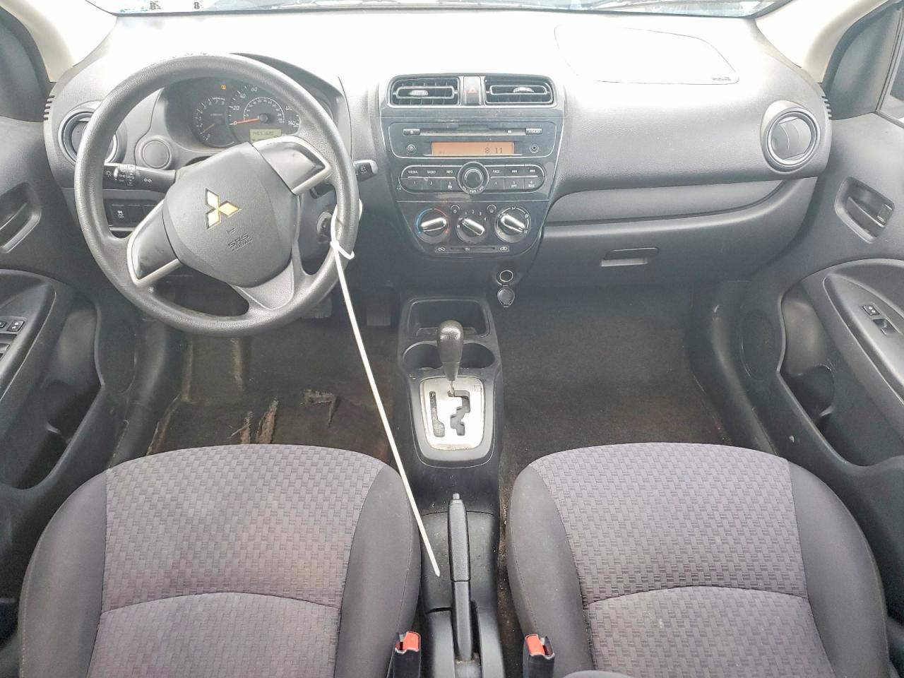 2017 Mitsubishi Mirage Es White vin: ML32A3HJXHH006960